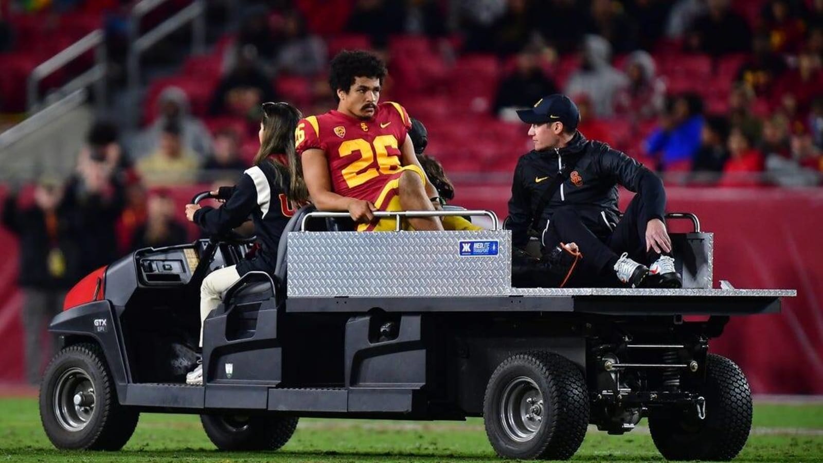 Trojans RB Travis Dye (leg) likely done for season