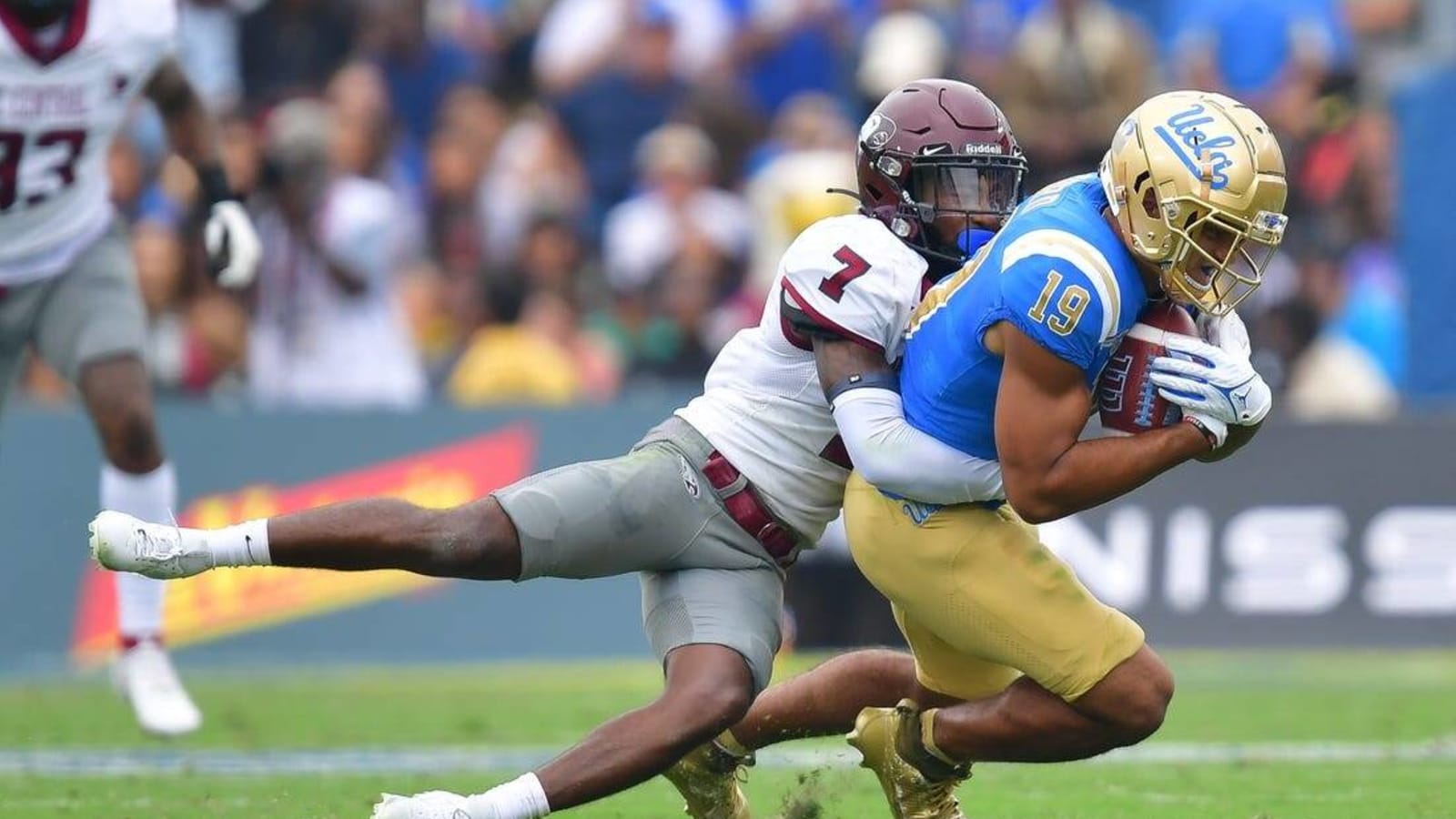 No. 24 UCLA uses 5 first-quarter TDs to run by N.C. Central