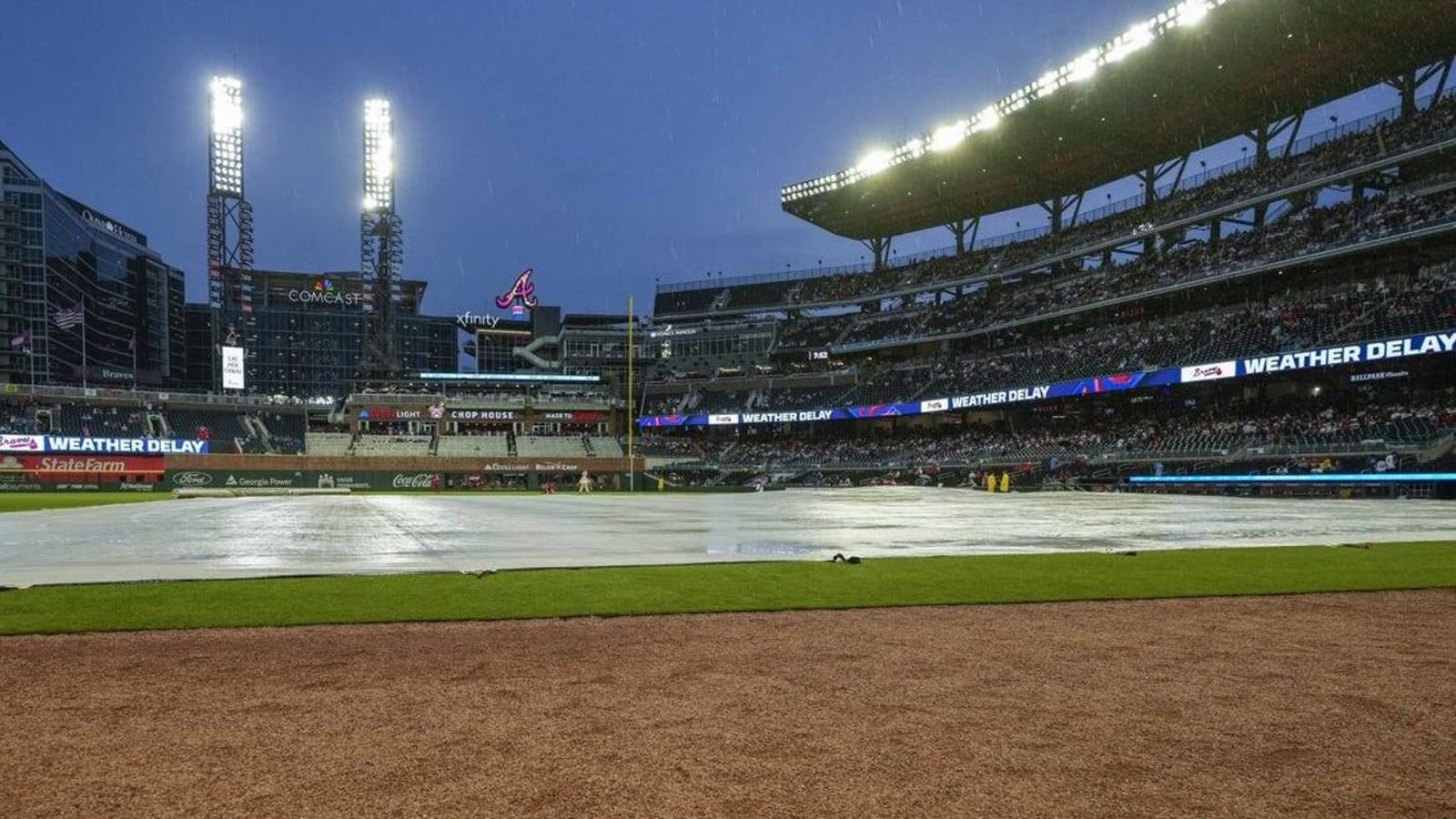 Braves-Padres postponed by rain