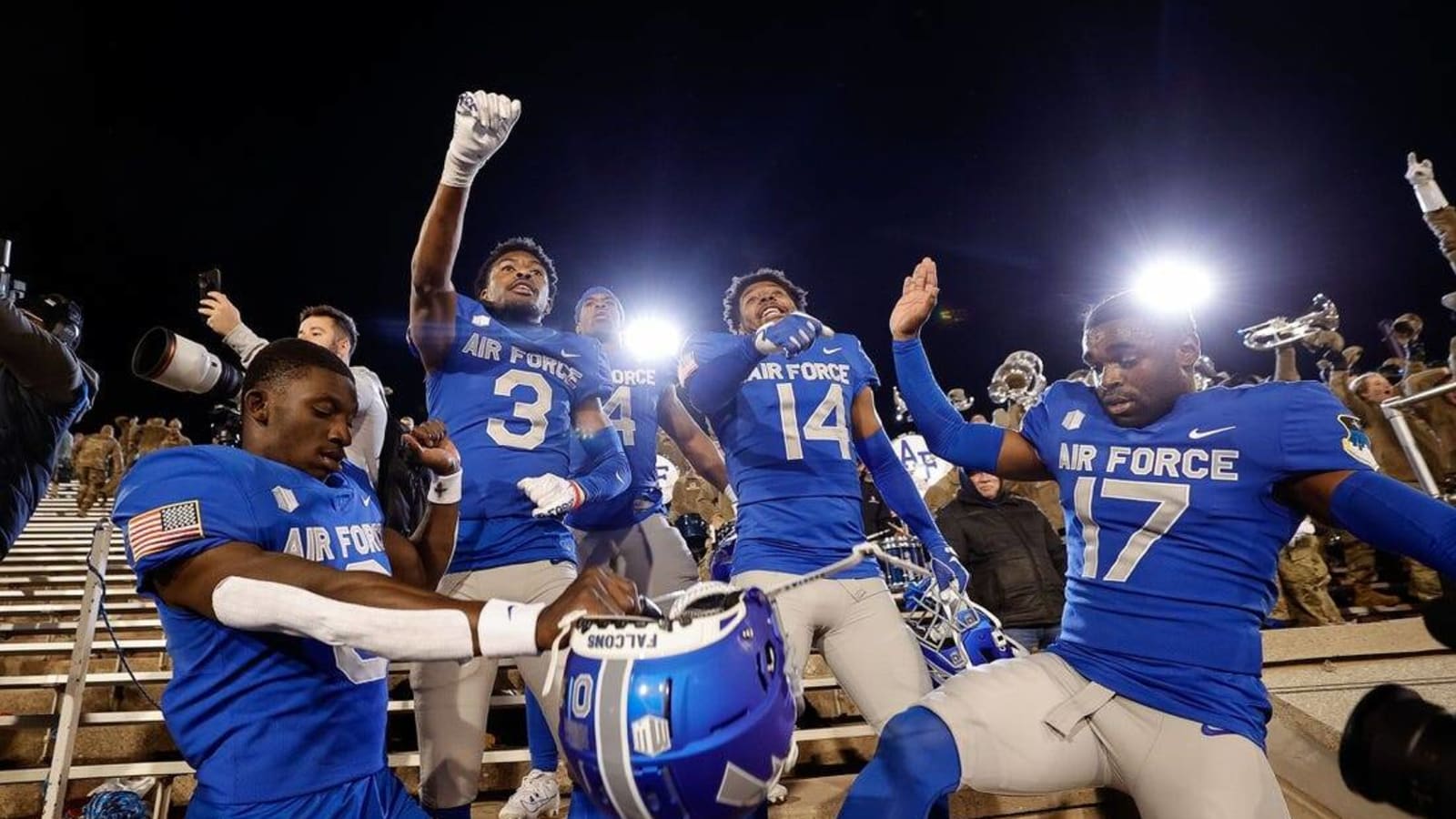 No. 22 Air Force back in rankings, battles rival Navy