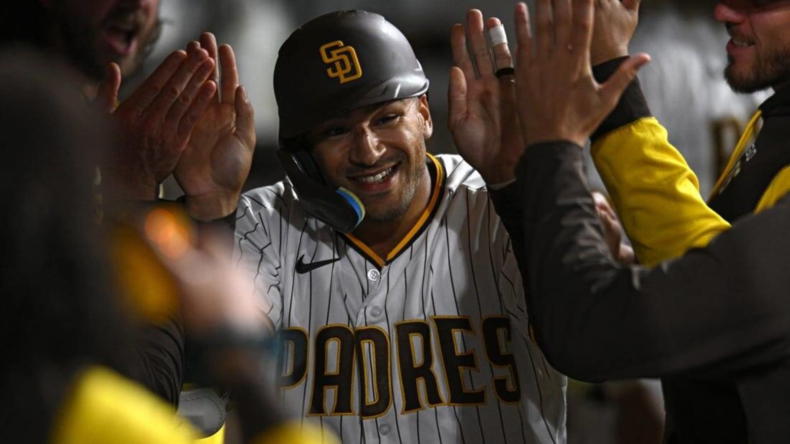 Three-run first inning carries Padres past Rockies