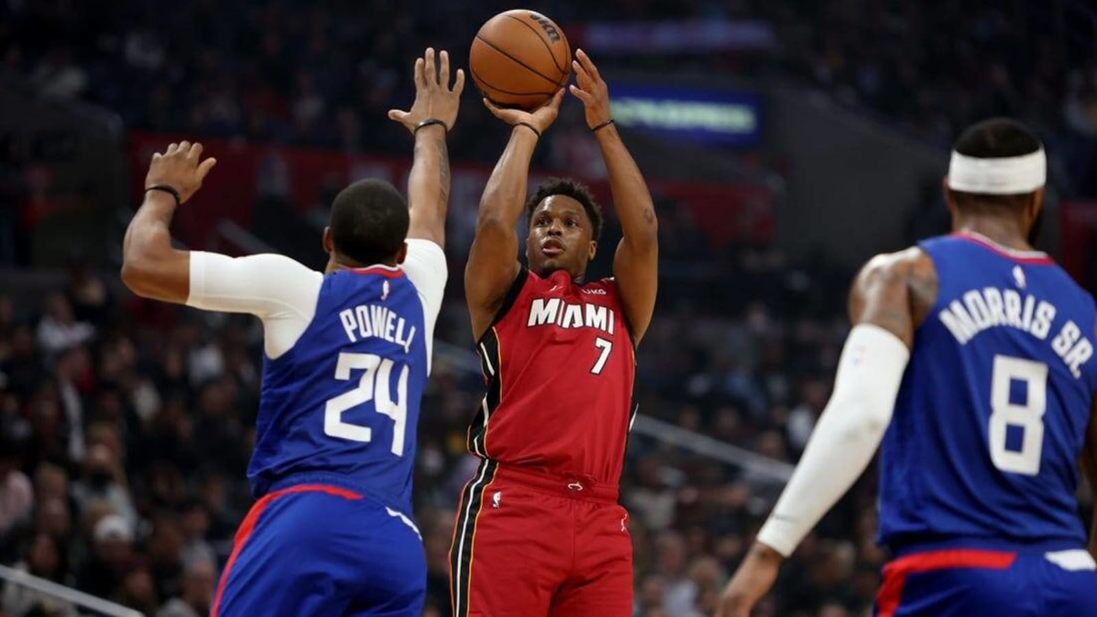 Heat build massive lead, hold off Clippers late for victory