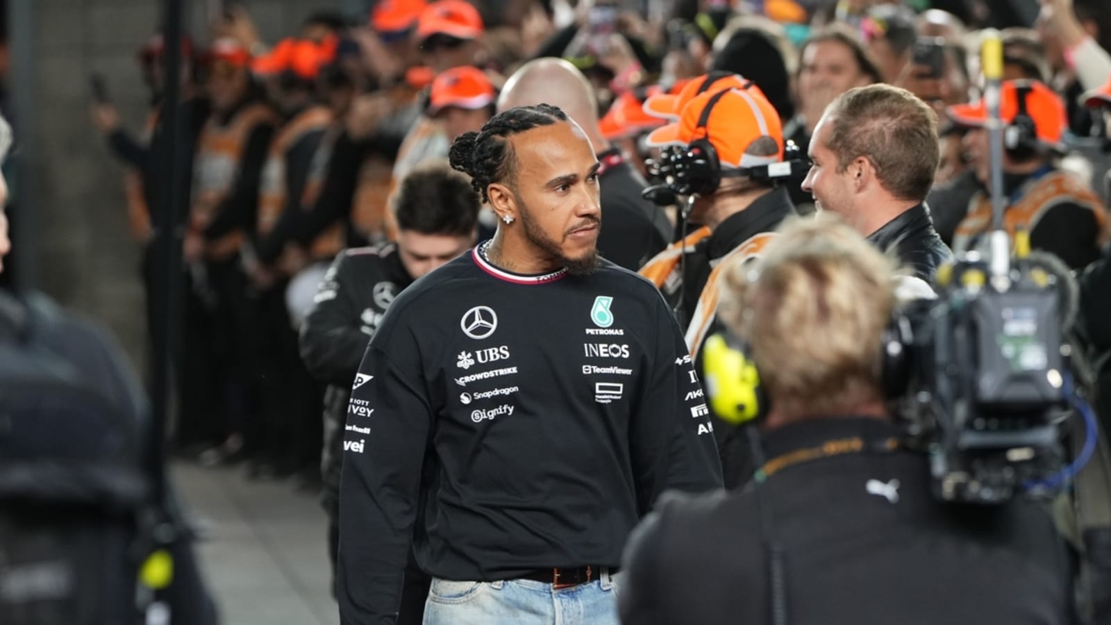 Lewis Hamilton bows out of tire test to be with ailing dog