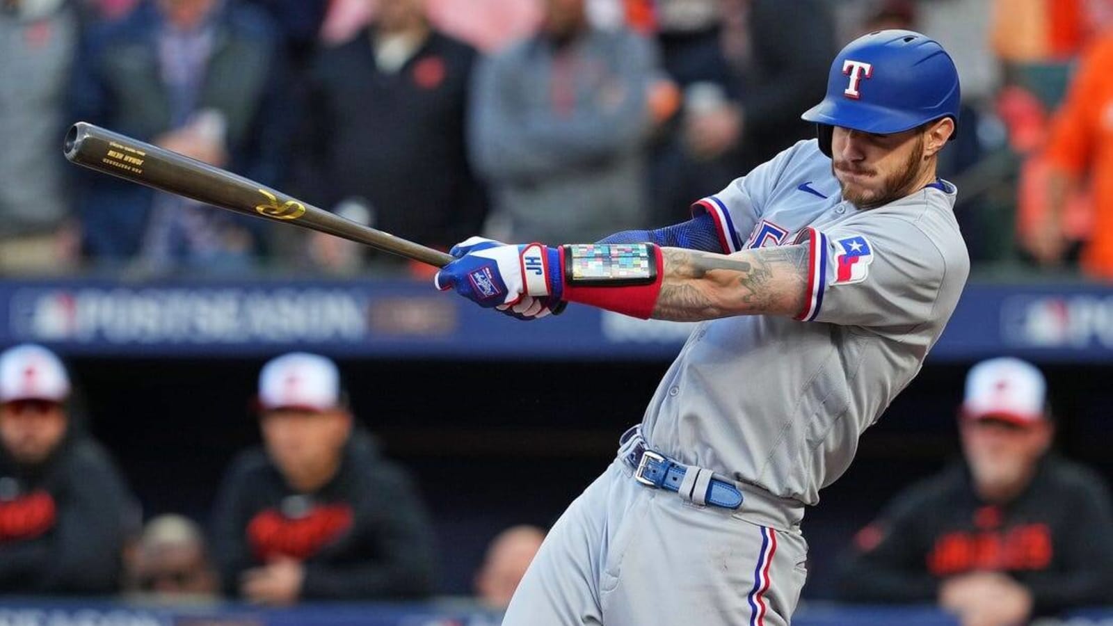 Mitch Garver&#39;s grand slam helps Rangers take 2-0 series edge over Orioles