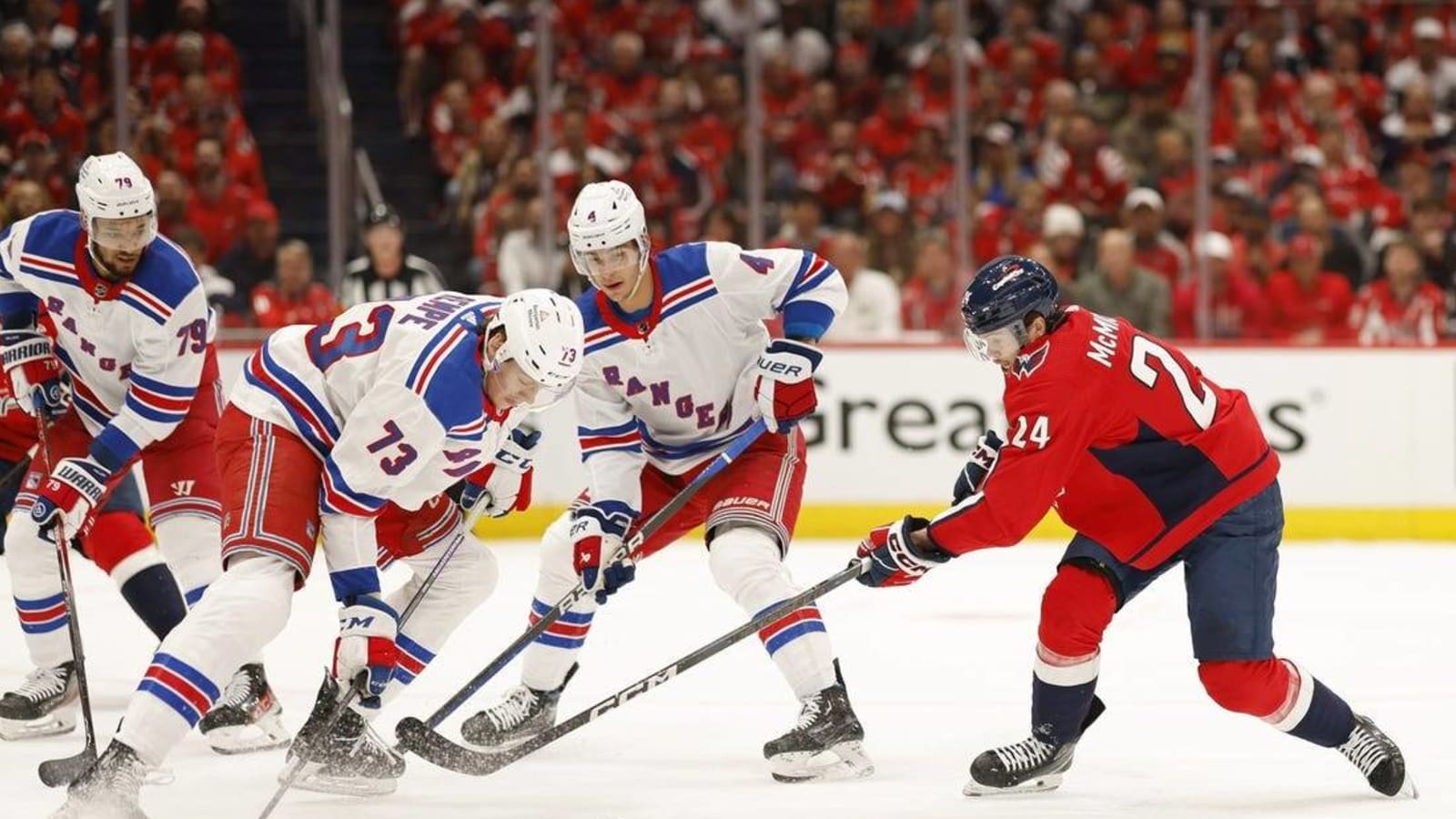 Rangers roll again, take 3-0 edge over Capitals