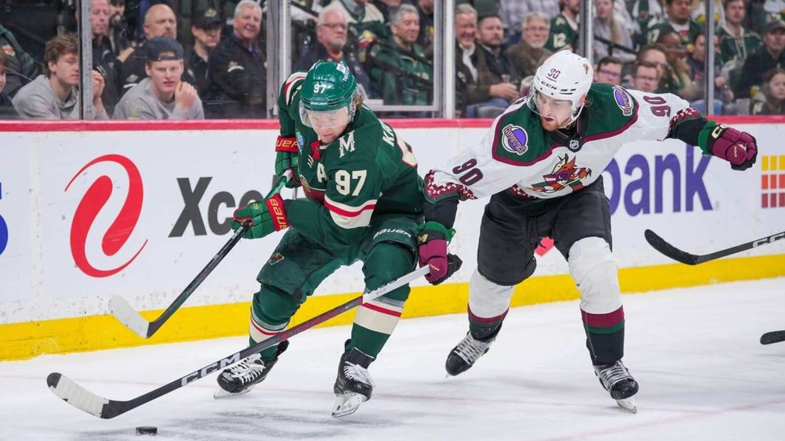 Kirill Kaprizov&#39;s 3-point night leads Wild past Coyotes