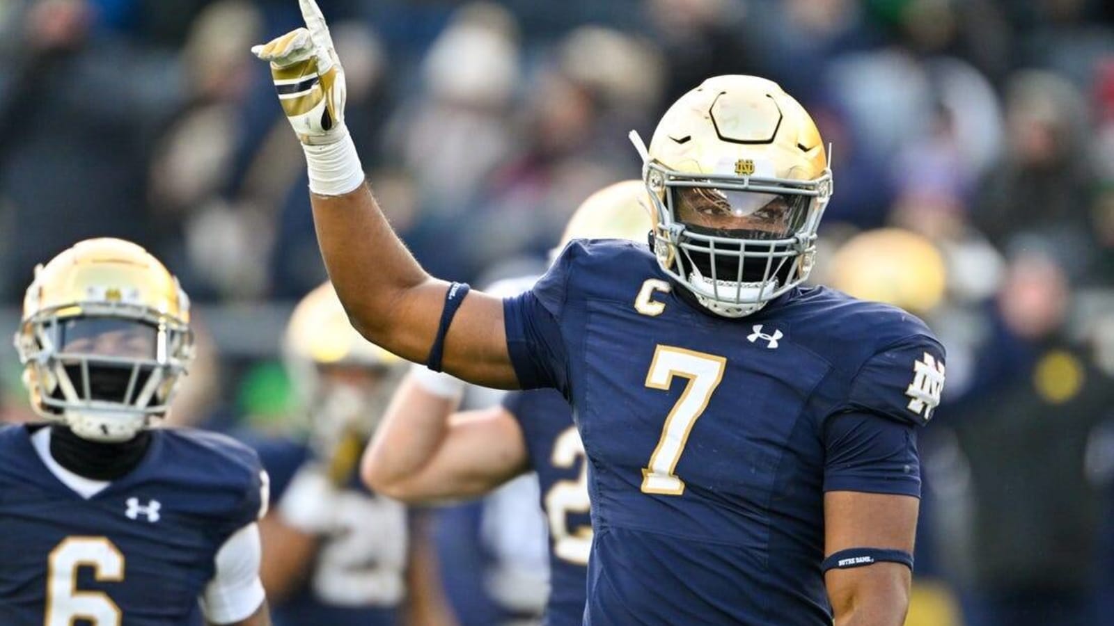 DE Isaiah Foskey, Notre Dame’s career sacks leader, enters draft