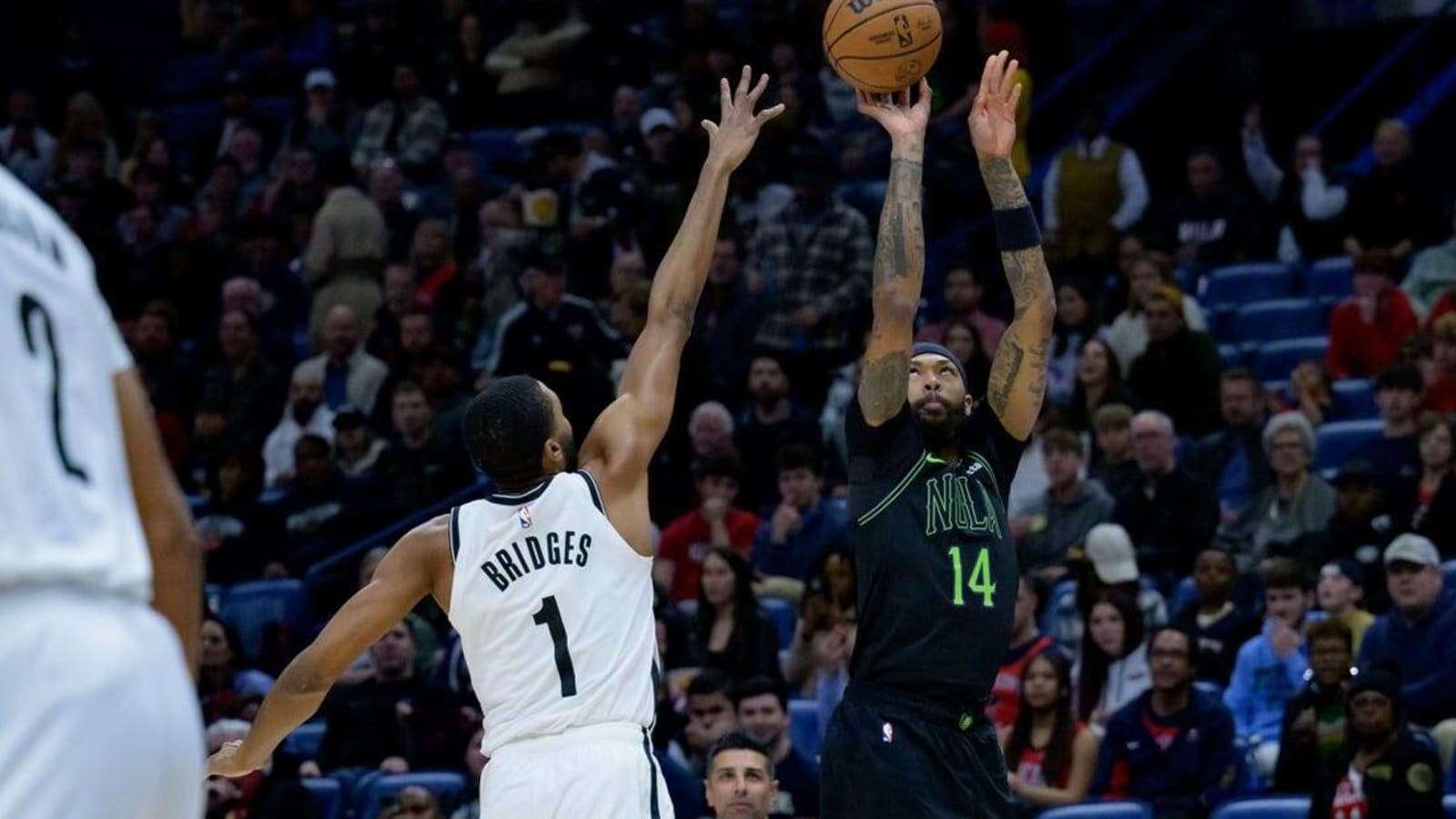 Balanced effort allows Pels to roll past Nets