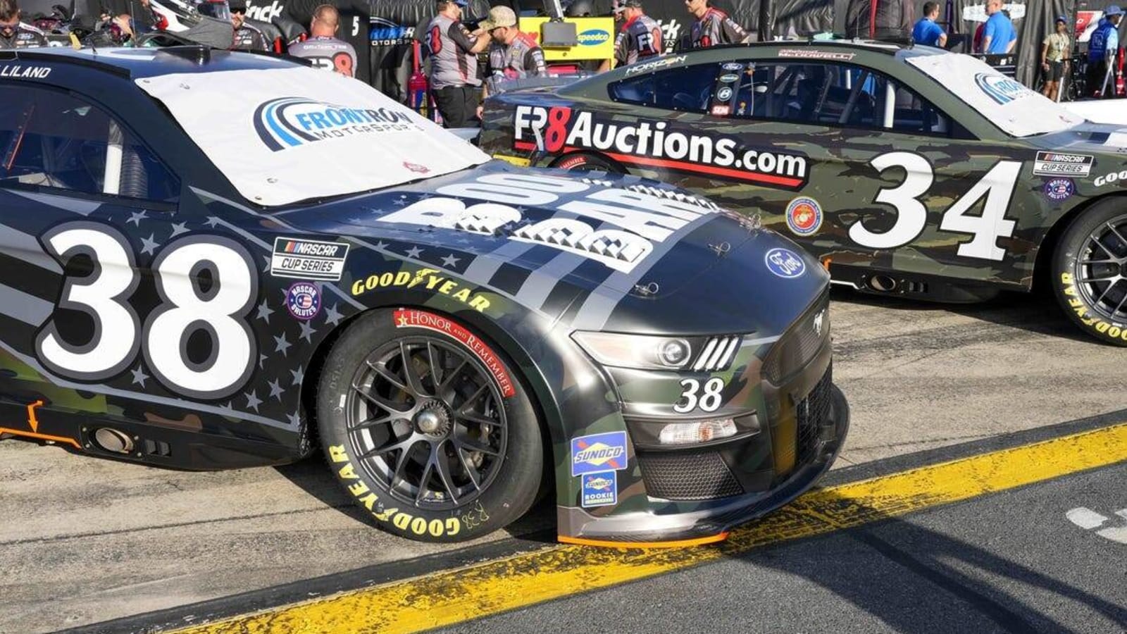 Front Row retains Michael McDowell, Todd Gilliland