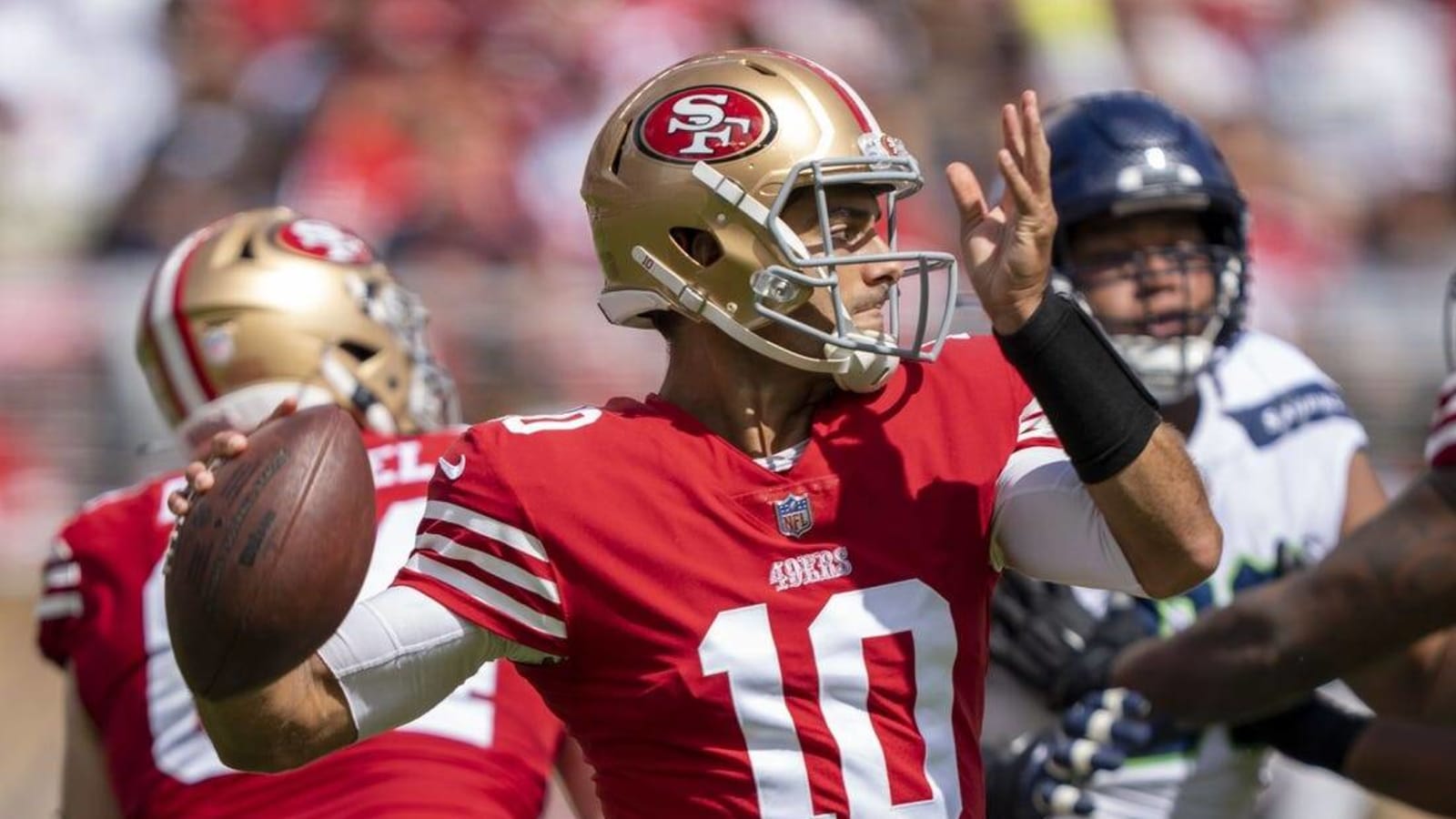 Jimmy G replaces injured Trey Lance, leads 49ers over Seahawks
