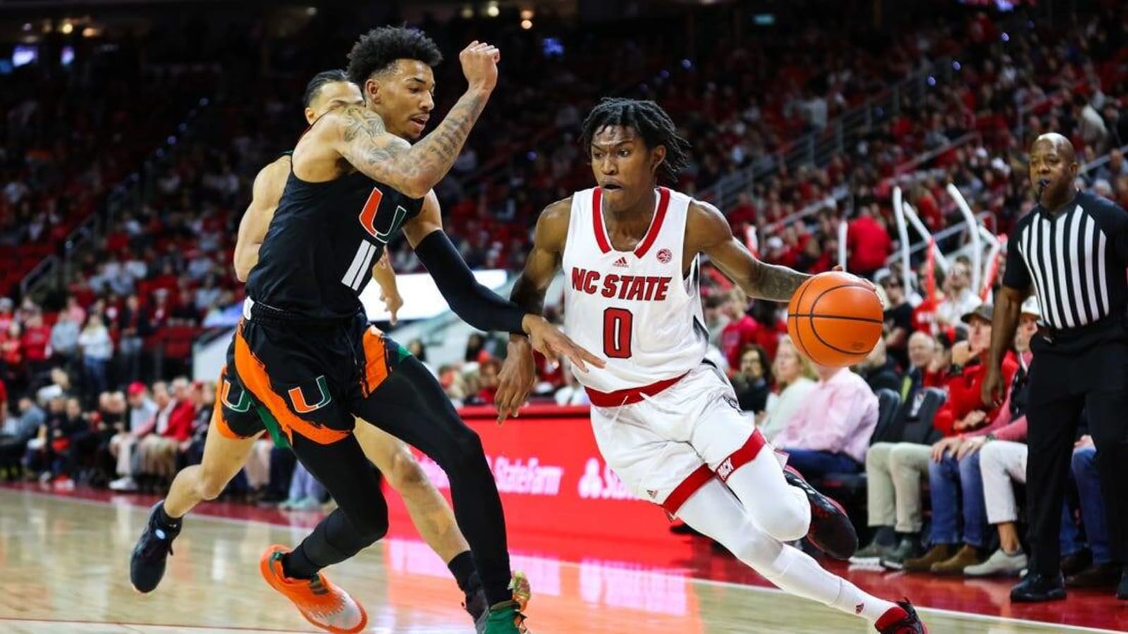 NC State topples No. 16 Miami in overtime