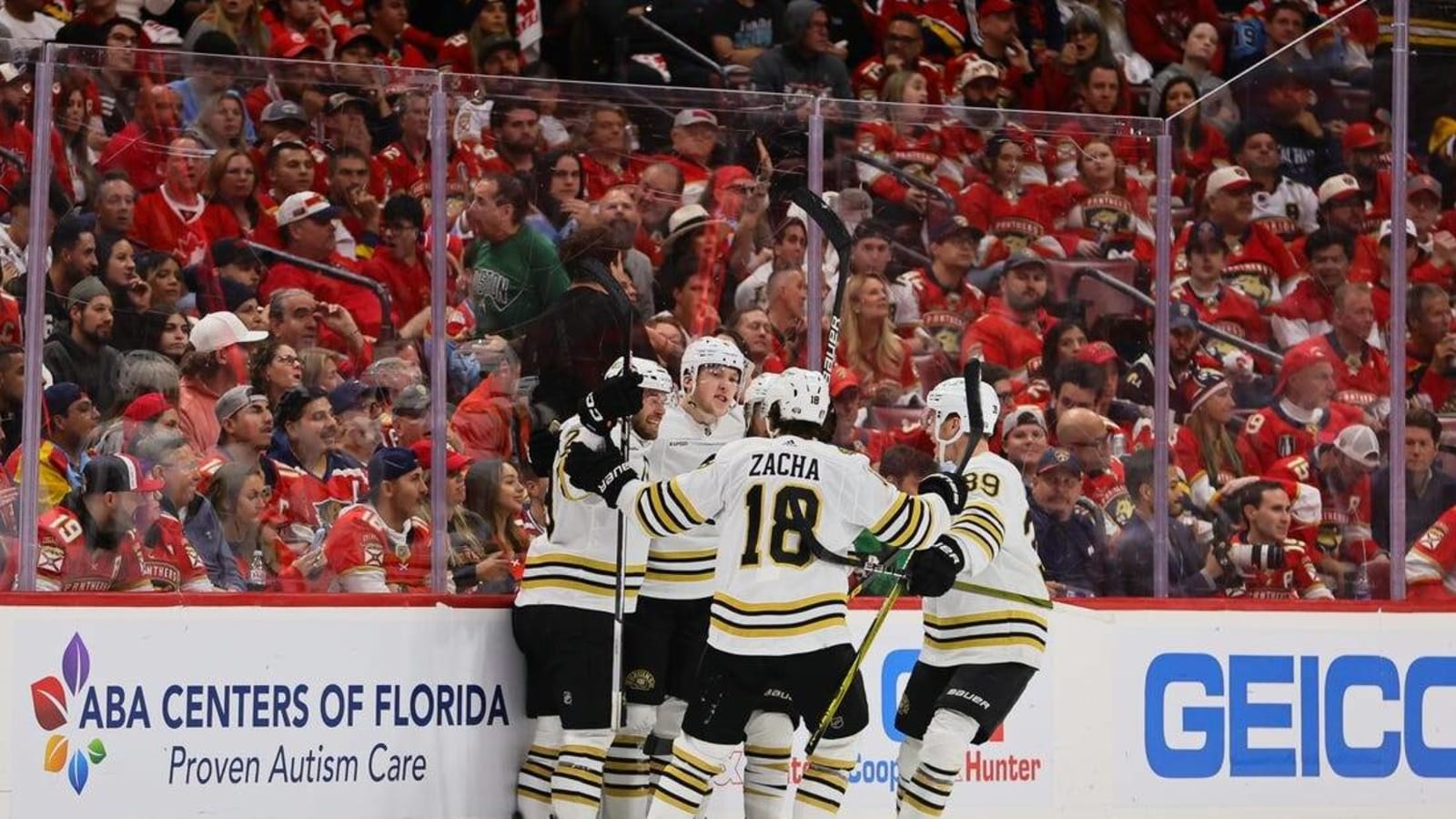 Bruins start revenge tour vs. Panthers with 5-1 victory