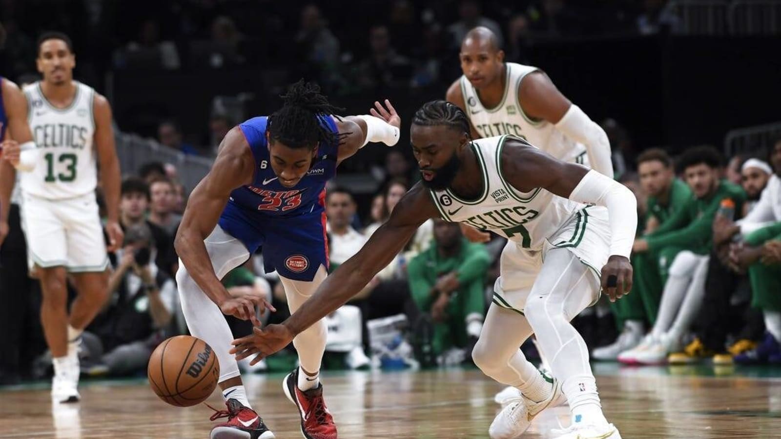 Jayson Tatum explodes in third quarter, helps Celtics rout Pistons