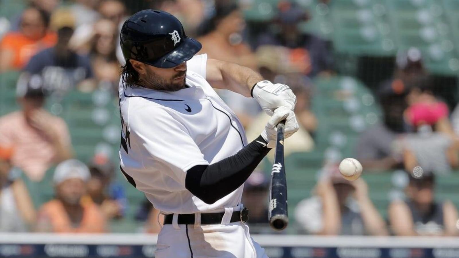 Newcomer Jake Marisnick gets key hit as Tigers top Rangers