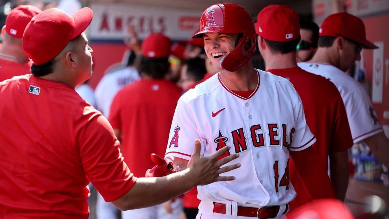 Angels name top prospect C Logan O&#39;Hoppe to roster