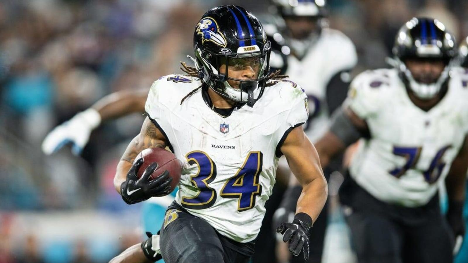 Ravens RB Keaton Mitchell (knee) likely out for season