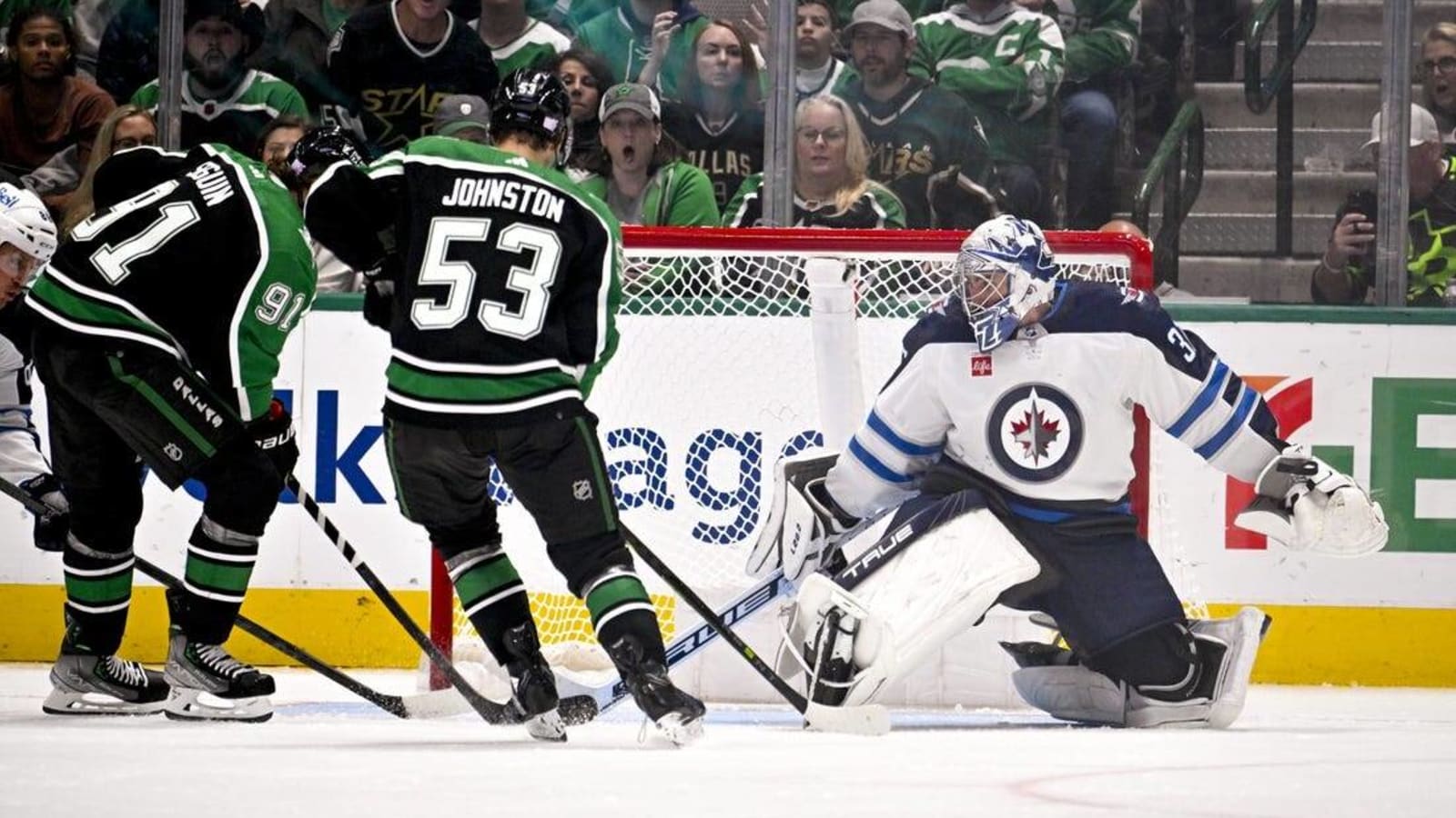 Josh Morrissey&#39;s OT goal pushes Jets past Stars