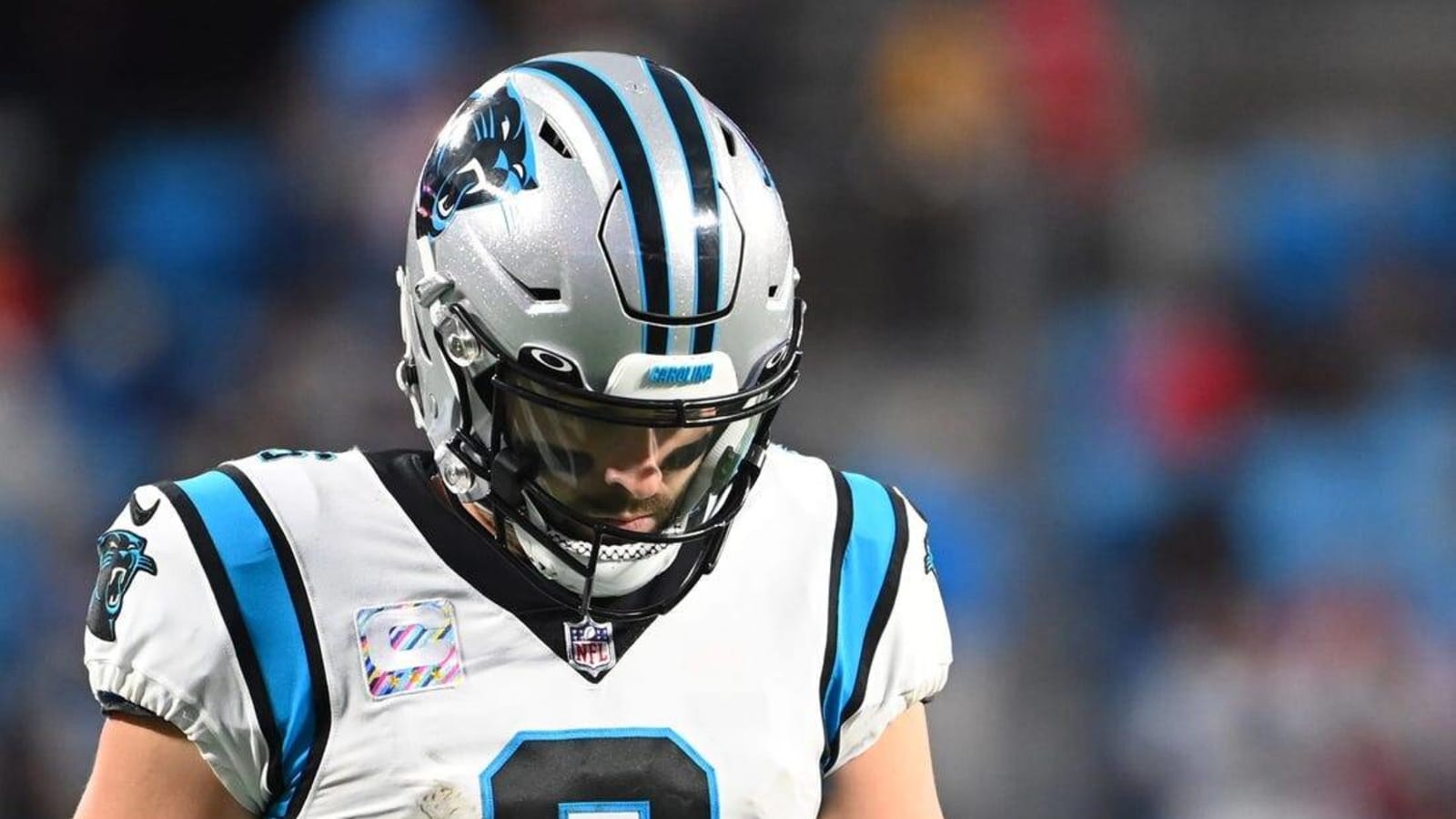 Panthers QB Baker Mayfield (ankle) returns to practice