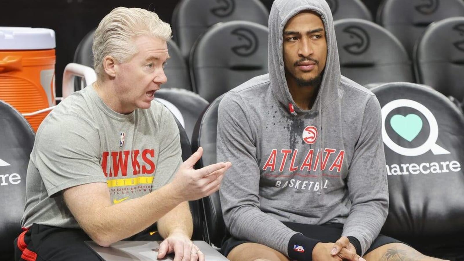 Hawks begin life under Joe Prunty with game vs. Cavs