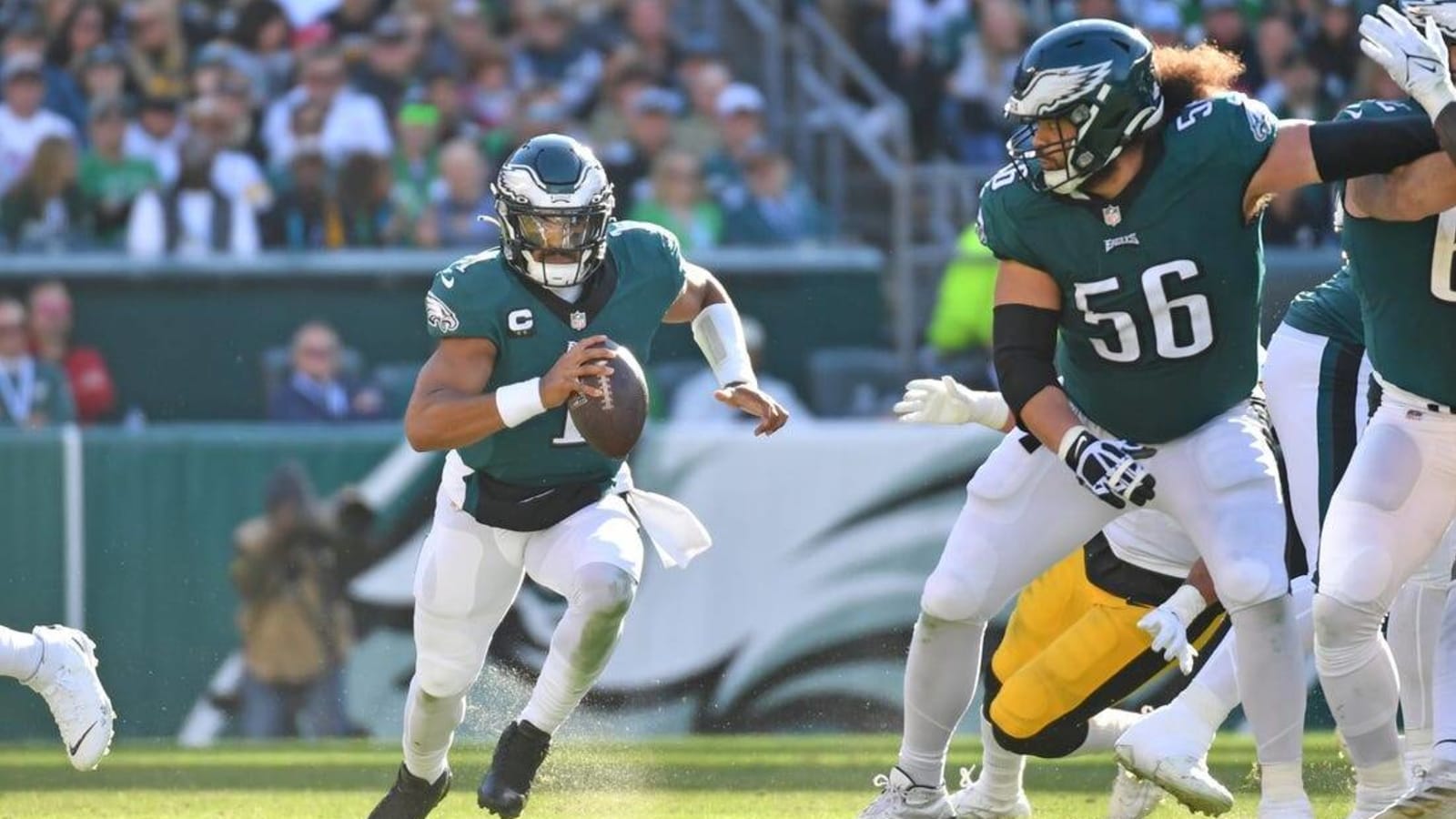 Jalen Hurts returns to hometown as unbeaten Eagles face Texans