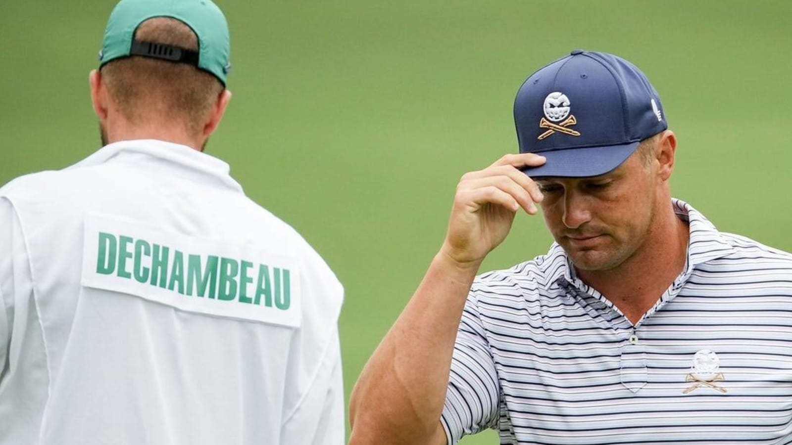 Bryson DeChambeau holds early lead at Masters