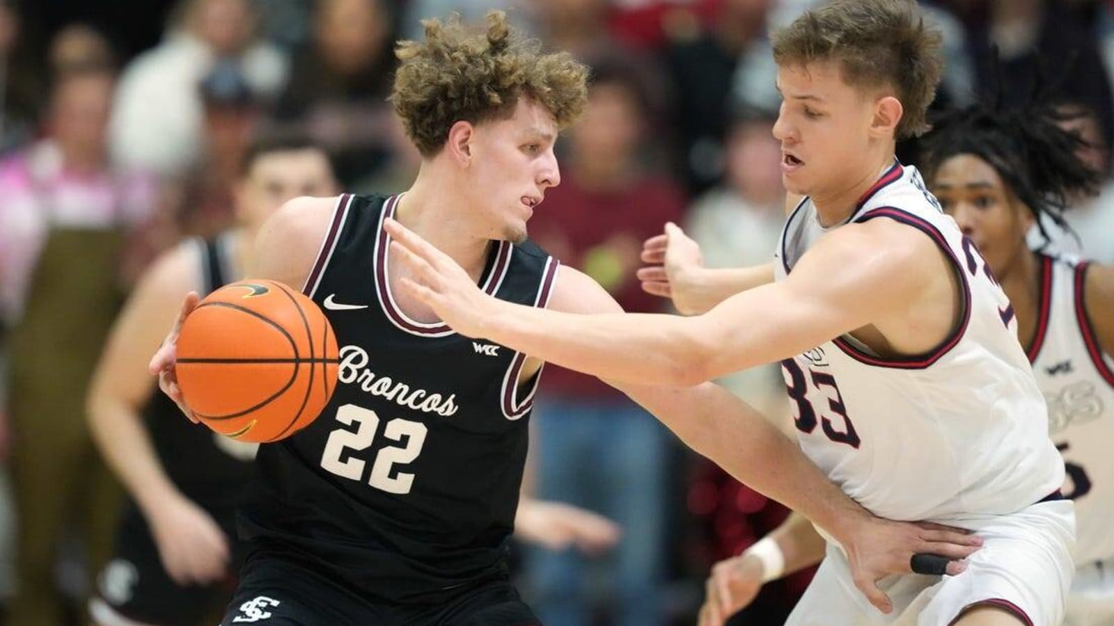 No. 9 Gonzaga rallies to hold off Santa Clara, 81-76