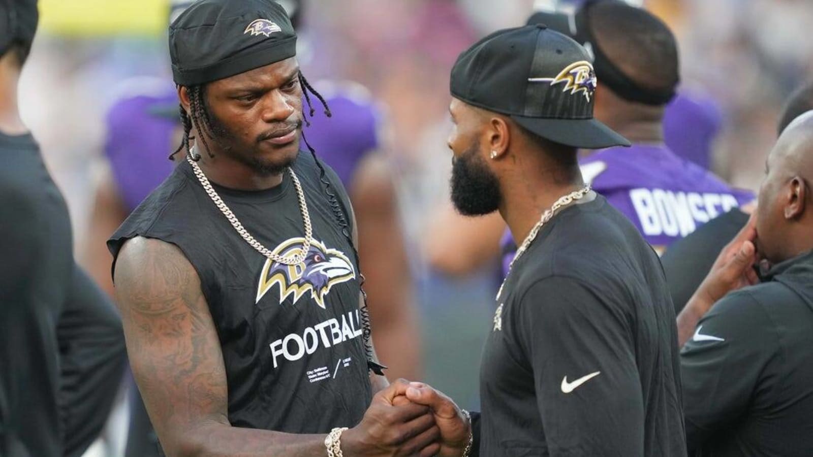 Ravens QB Lamar Jackson (illness) returns to practice