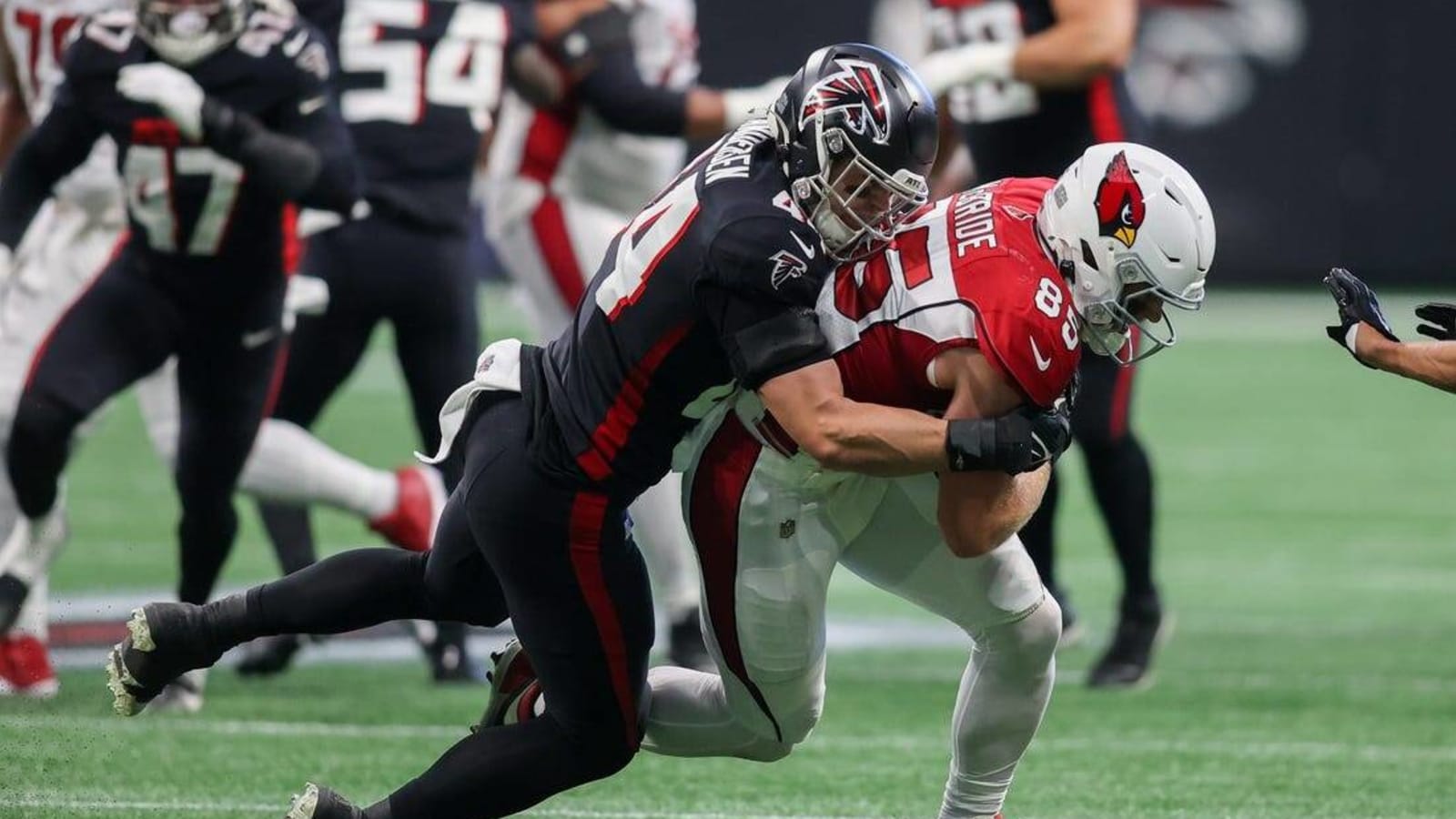 Falcons place LB Troy Andersen (shoulder/pec) on IR