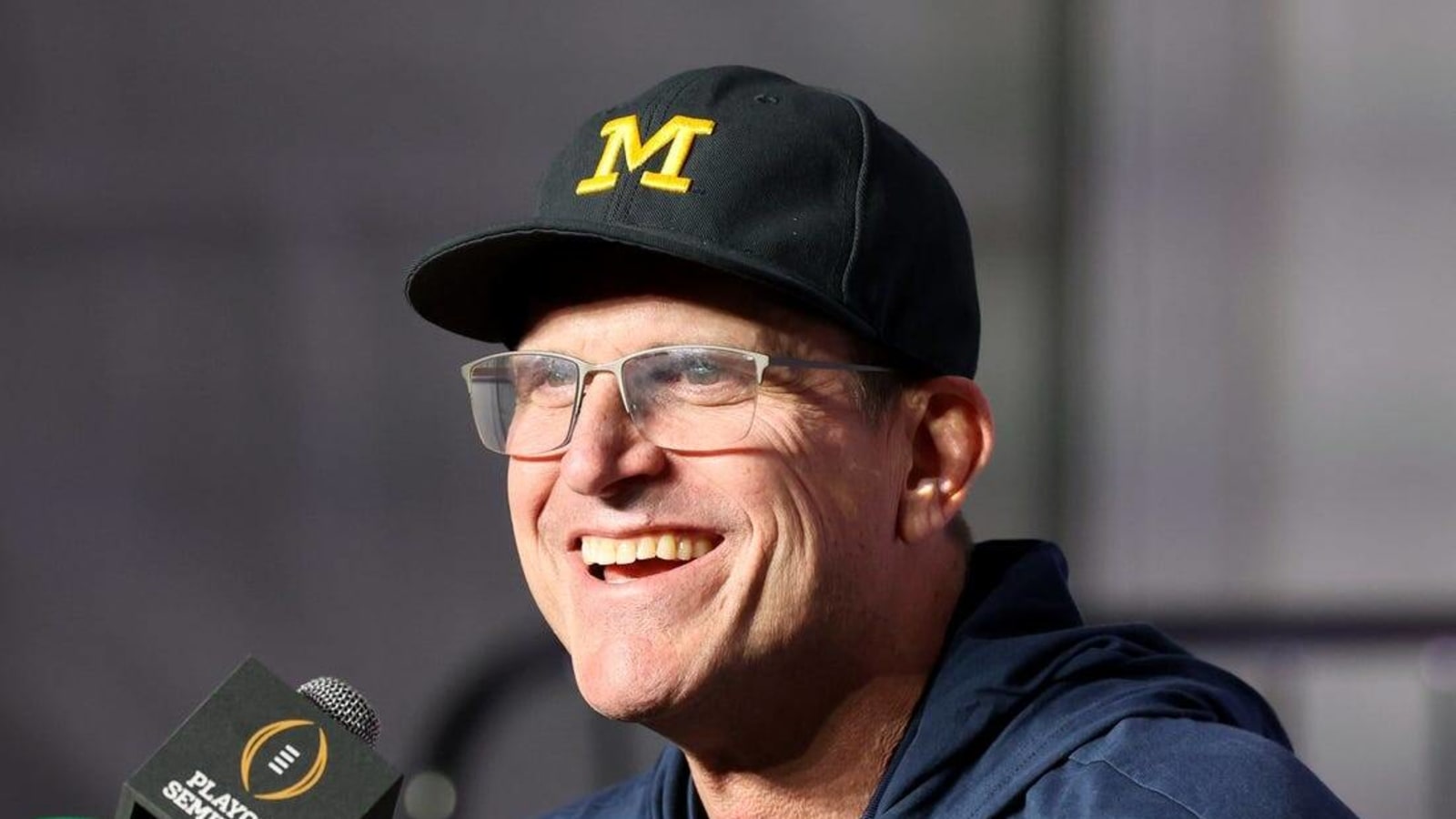 Michigan&#39;s Jim Harbaugh on NCAA sanctions: No time for &#39;Rumorville&#39;