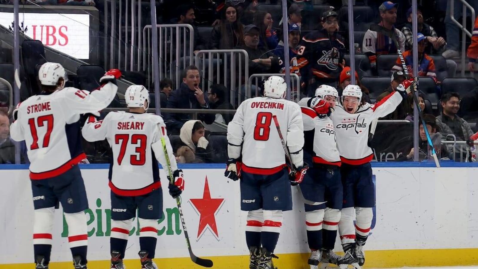 NHL roundup: Caps rally for OT win over Islanders