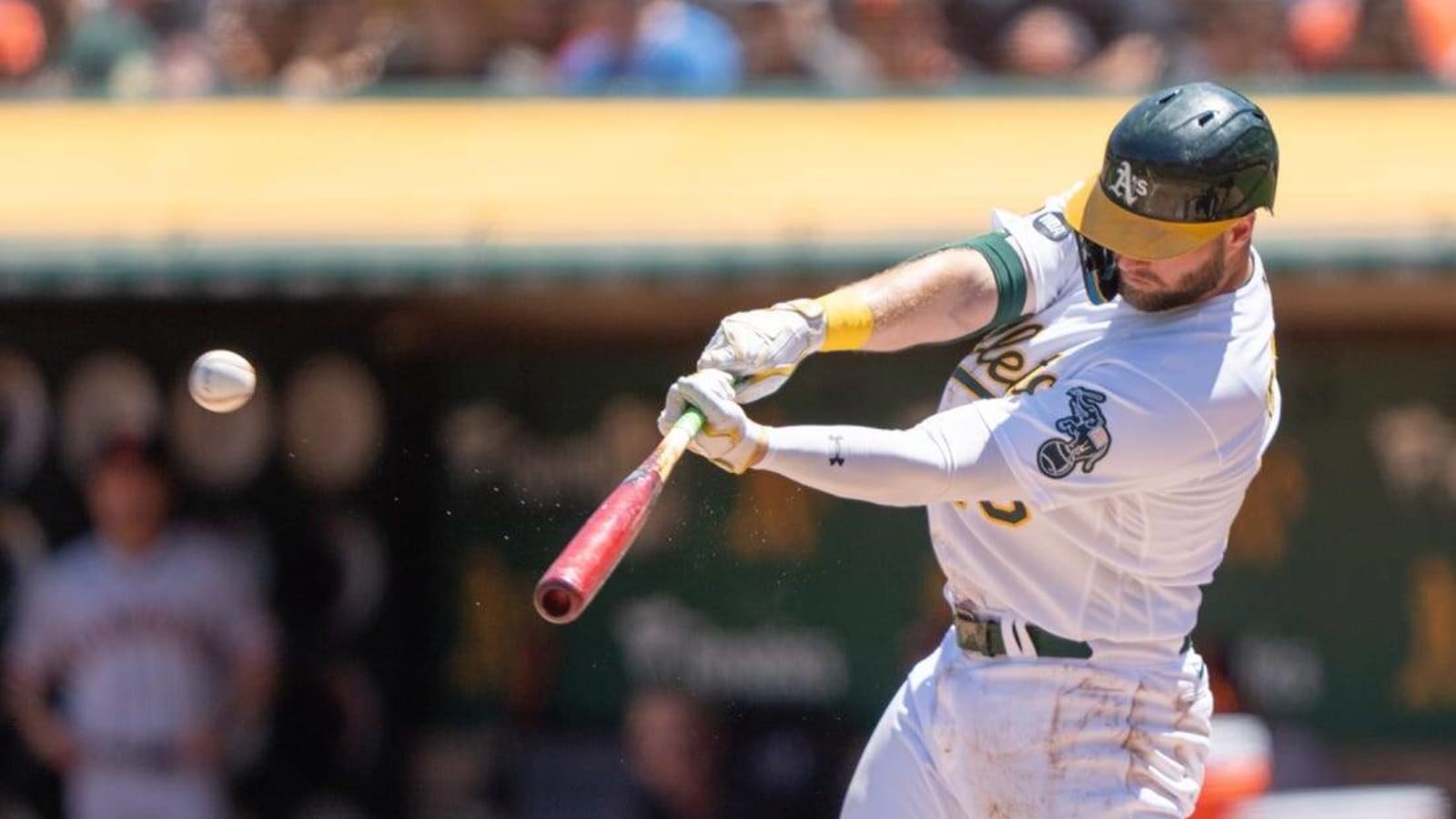Nick Allen homers twice as A&#39;s finish two-game sweep of Giants