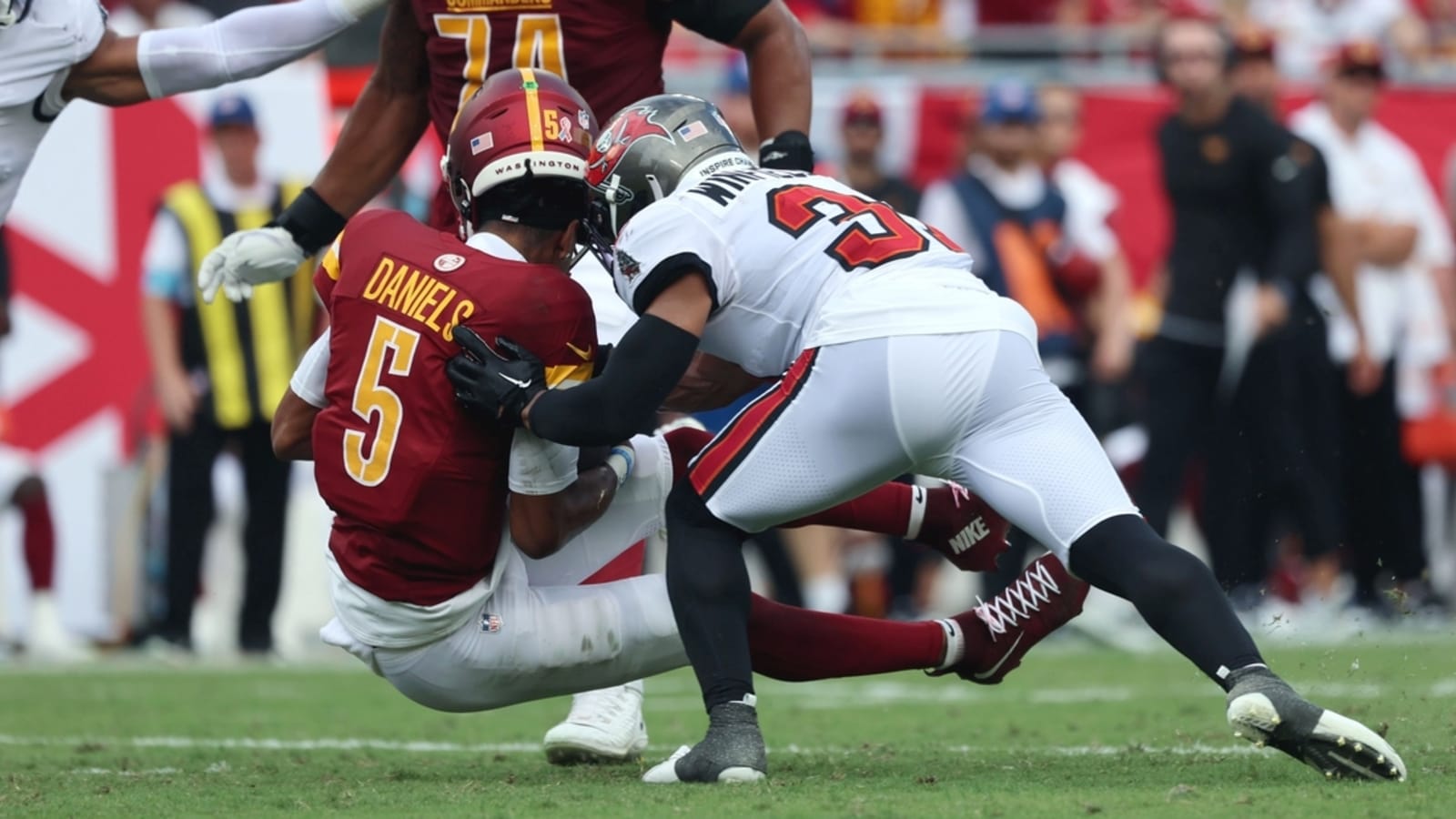 Bucs without Antoine Winfield Jr., 4 others vs. Falcons