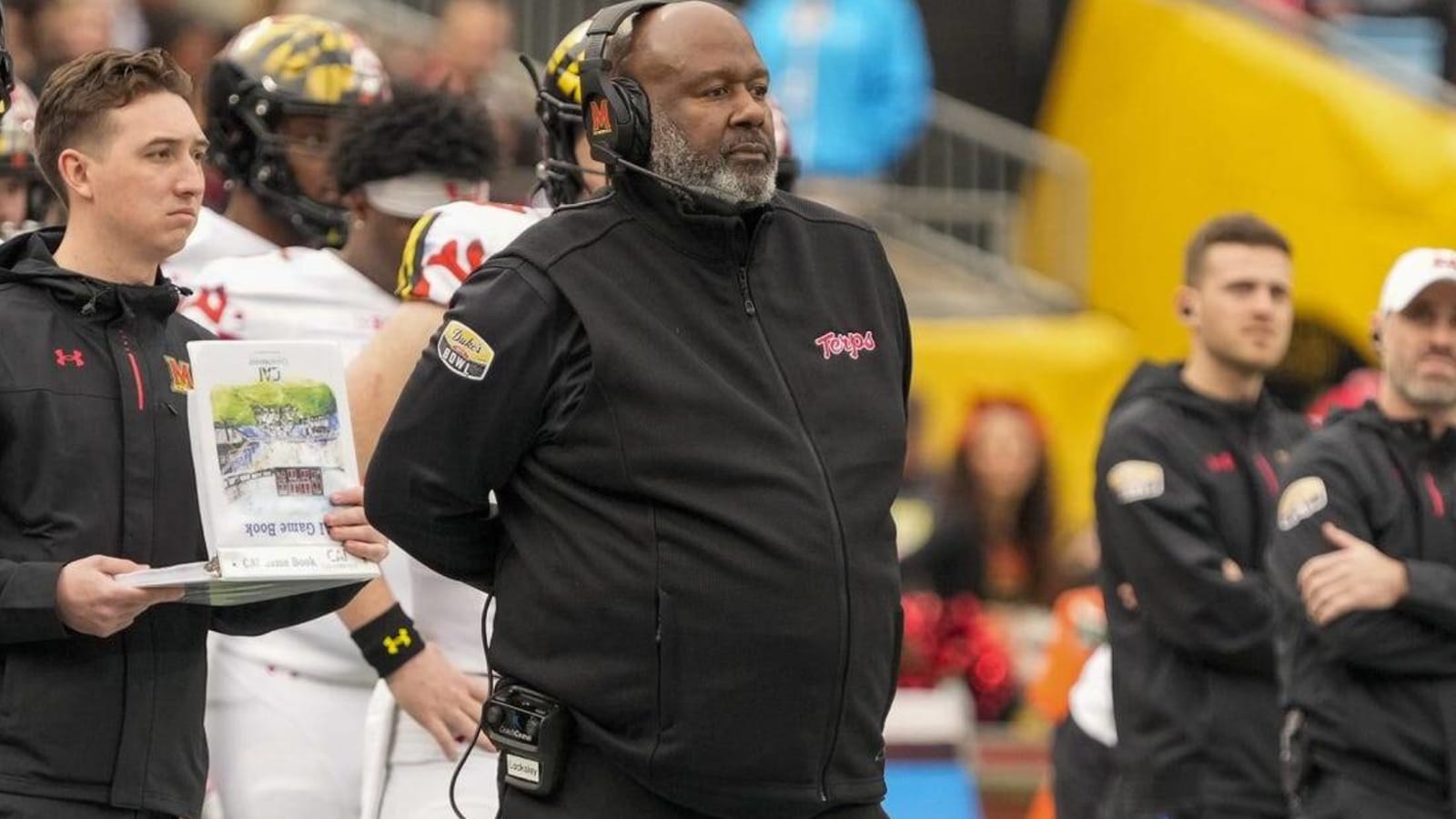 Maryland updates contract of football coach Mike Locksley