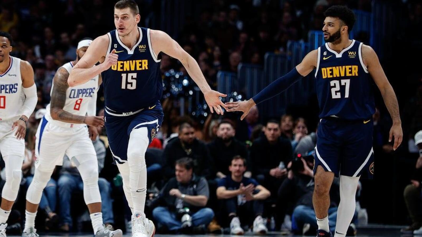 Nikola Jokic&#39;s triple-double pushes Nuggets past Clippers in OT