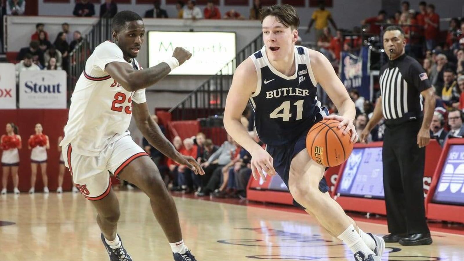 Simas Lukosius scores 28, Butler downs Villanova