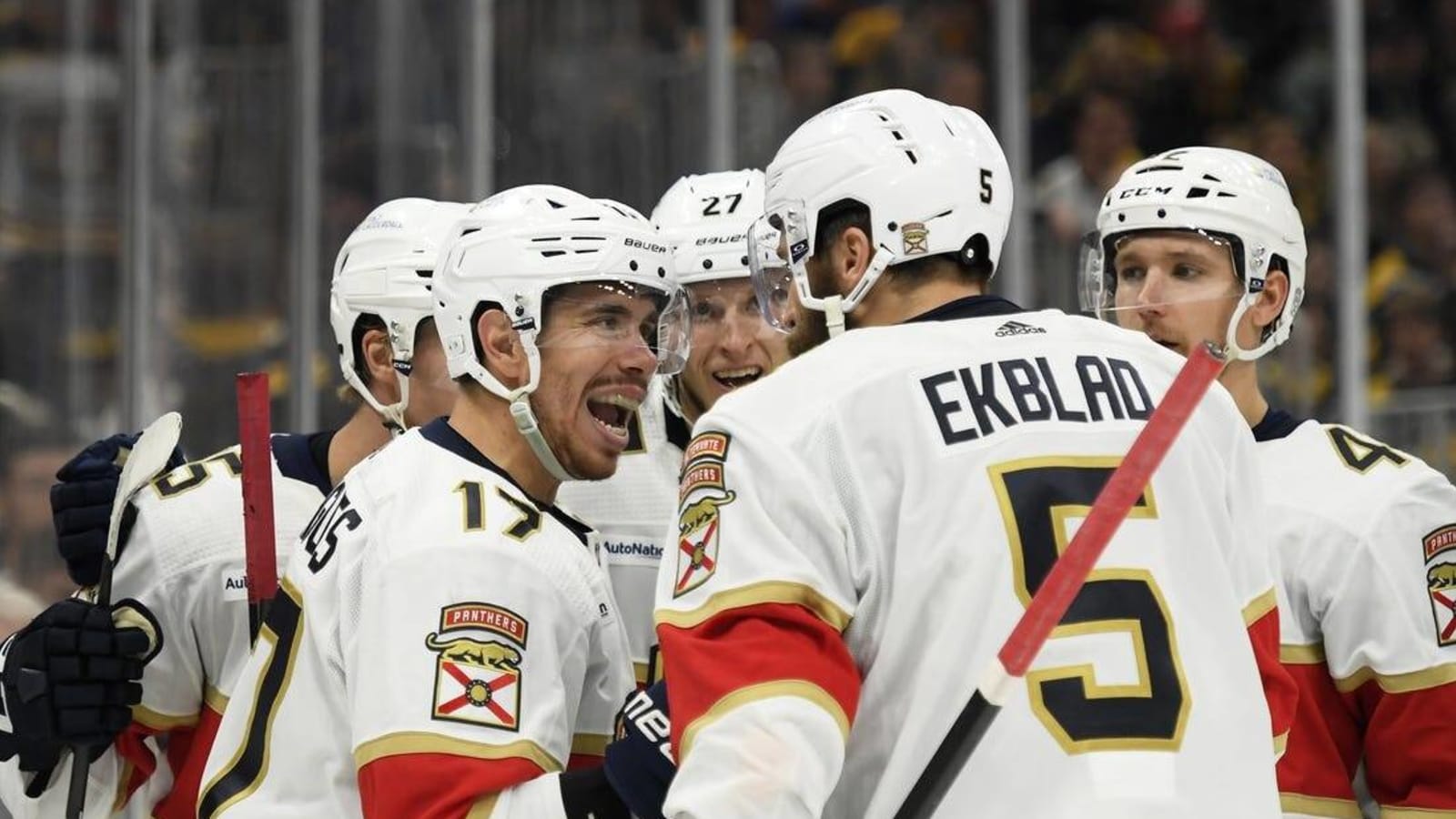 Panthers rally past Bruins in third, grab 3-1 series lead