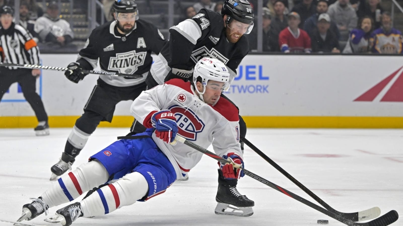 Kevin Fiala helps Kings pull away from Canadiens