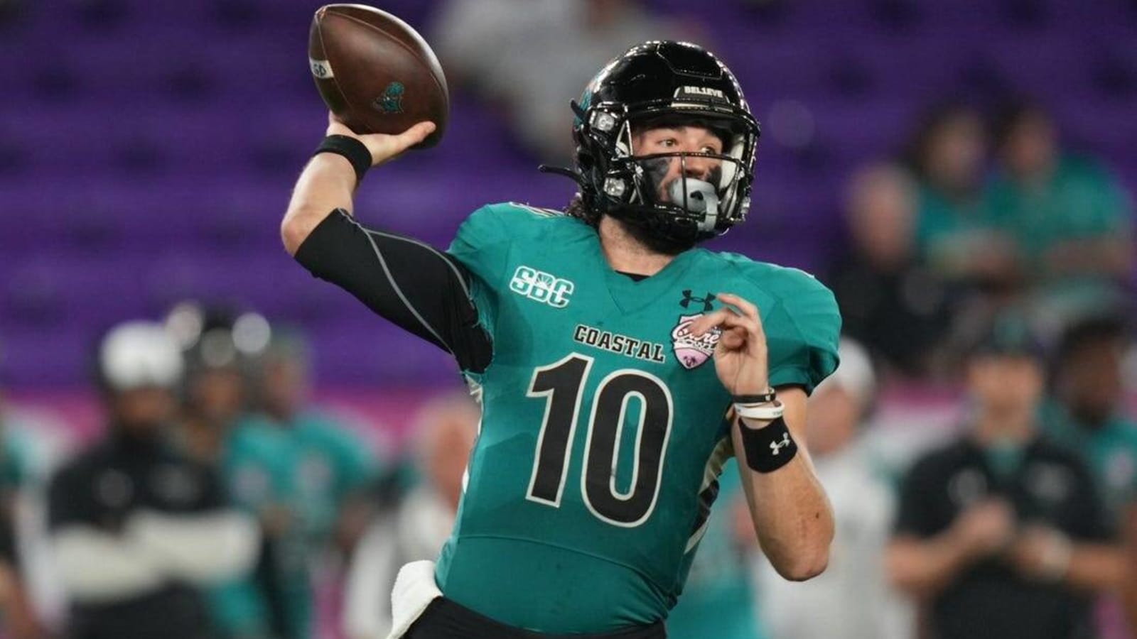 Coastal Carolina QB Grayson McCall lands NIL deal with Darlington Raceway