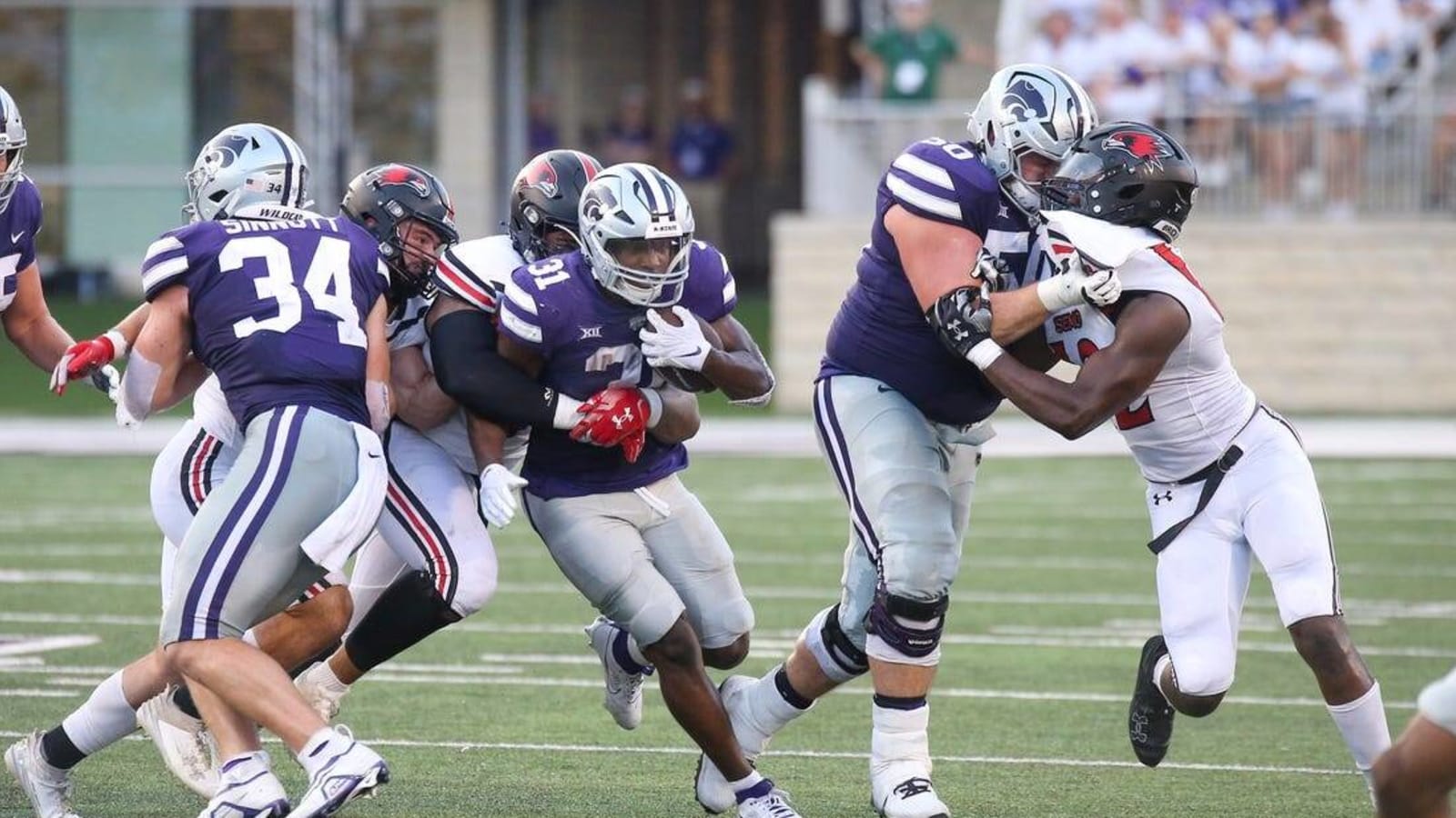 No. 16 Kansas State destroys Southeast Missouri State, 45-0