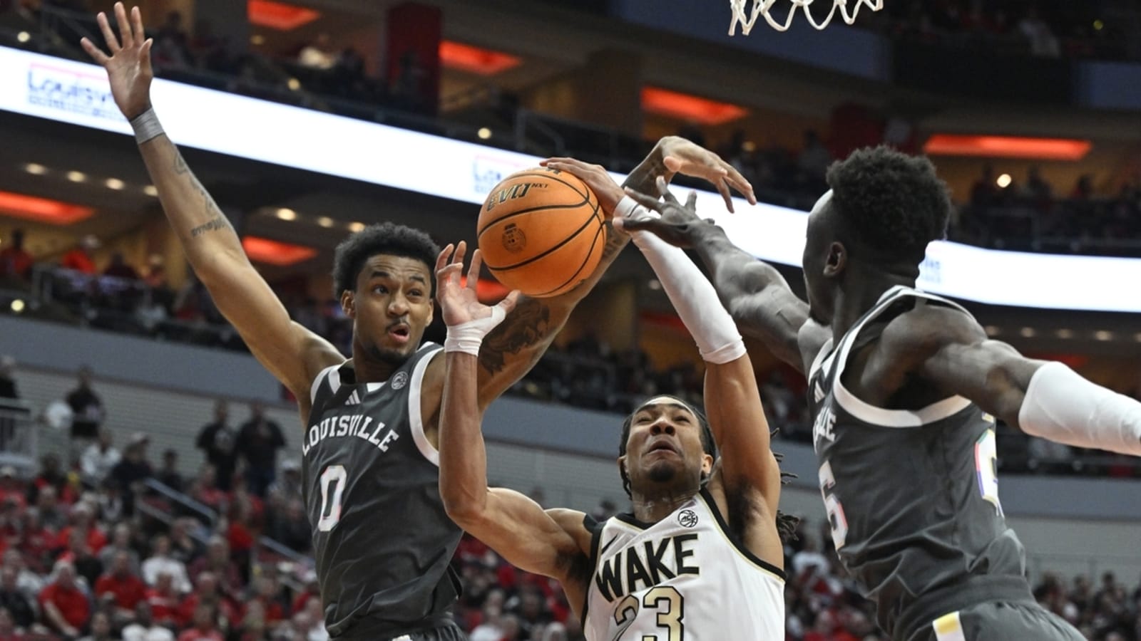 No. 21 Louisville sinks Wake Forest for 10th straight win