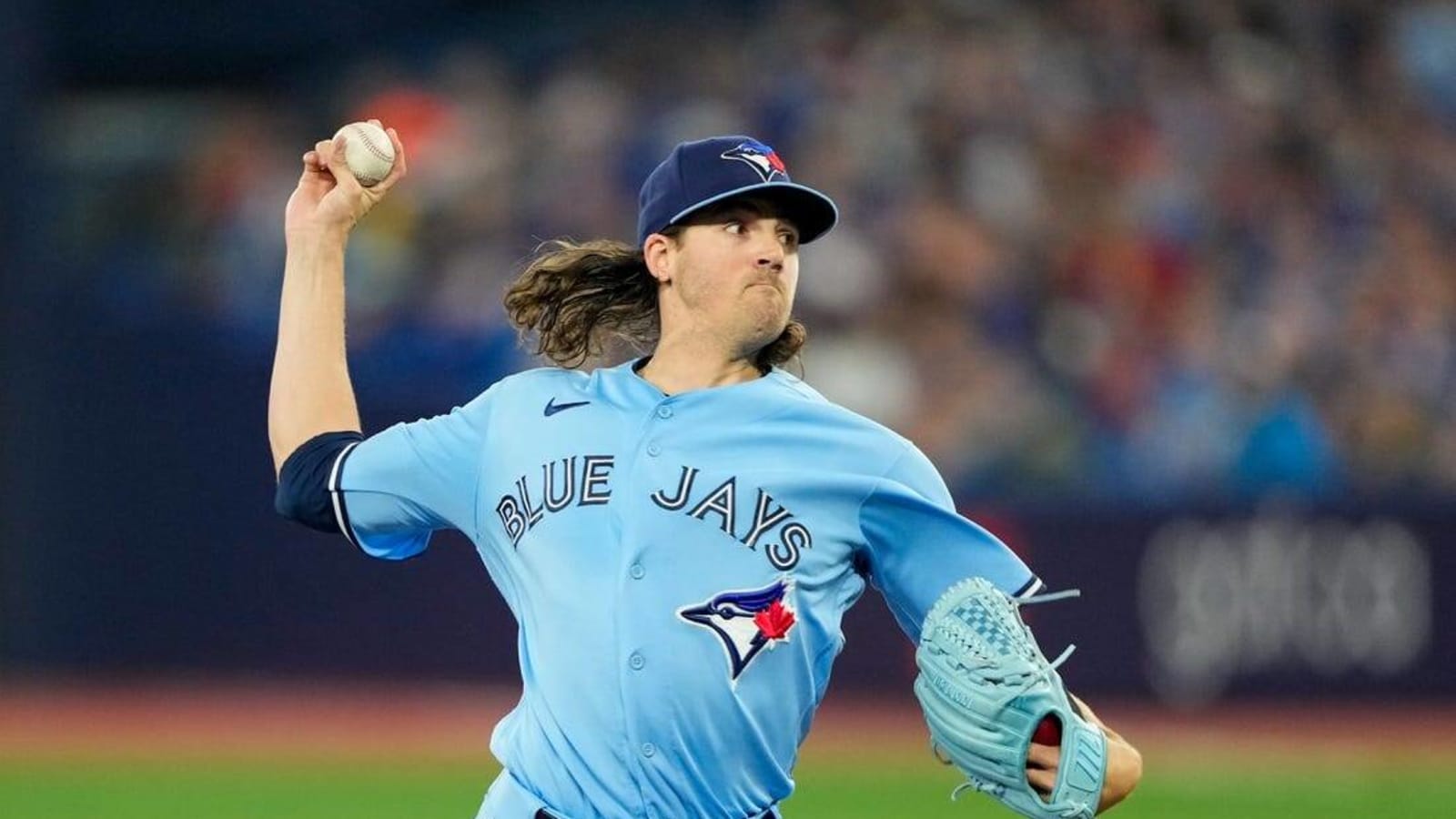 Blue Jays' Gausman scratched from start because of left side