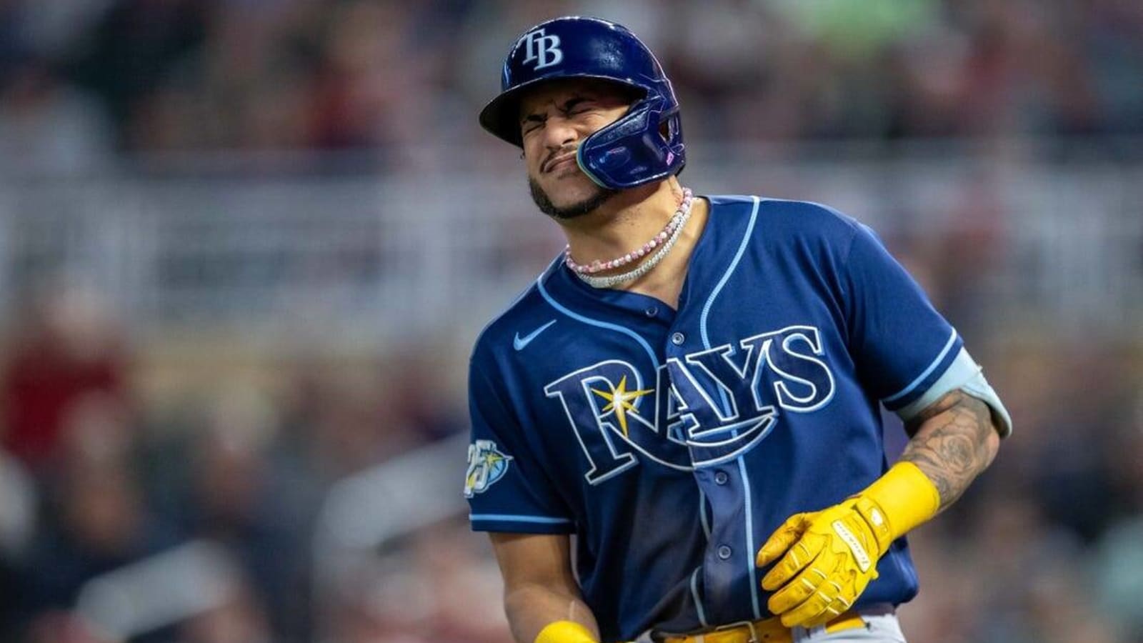 Rays lose CF Jose Siri to broken right hand