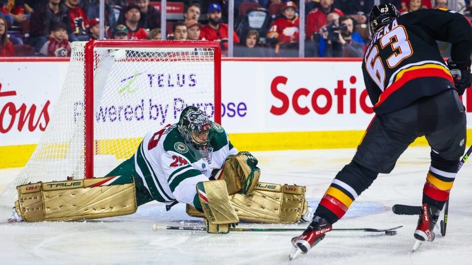 Flames down Wild to earn 3rd straight victory