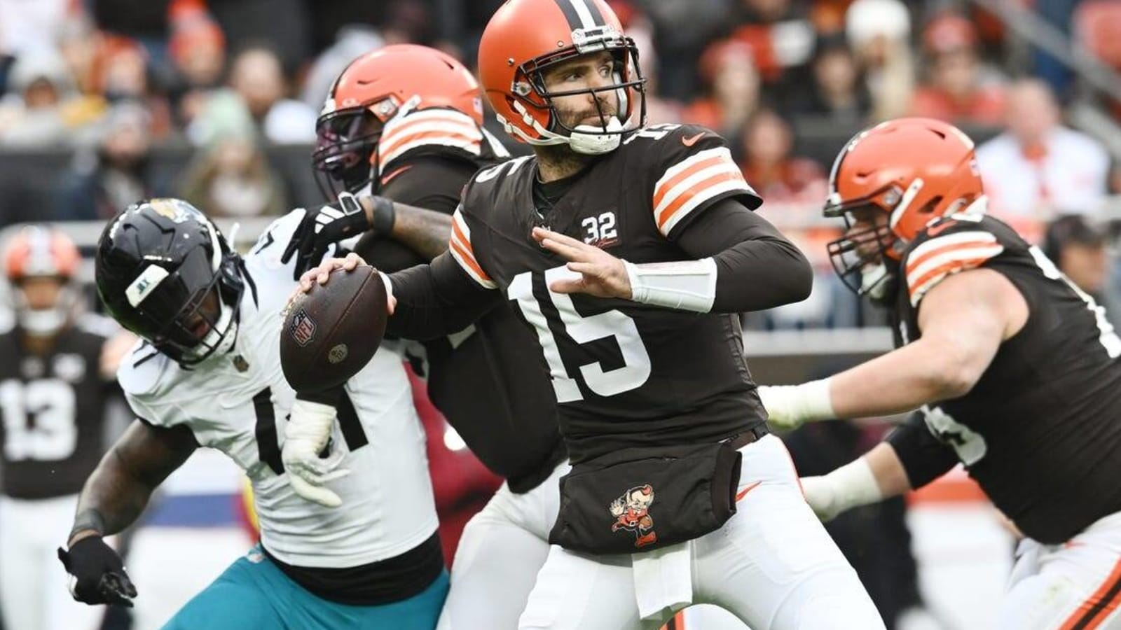 Browns confident in Joe Flacco entering matchup with Bears