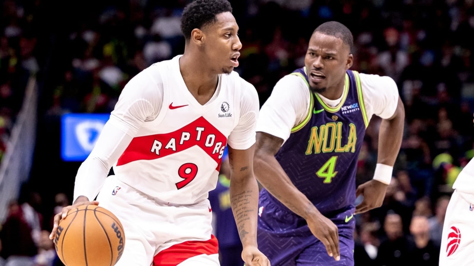 Raptors take down Pelicans for first road win of season