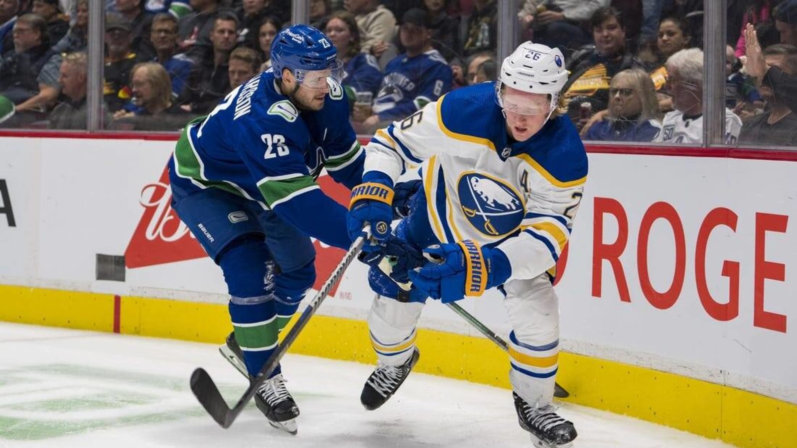 Sabres win third straight, keep Canucks winless