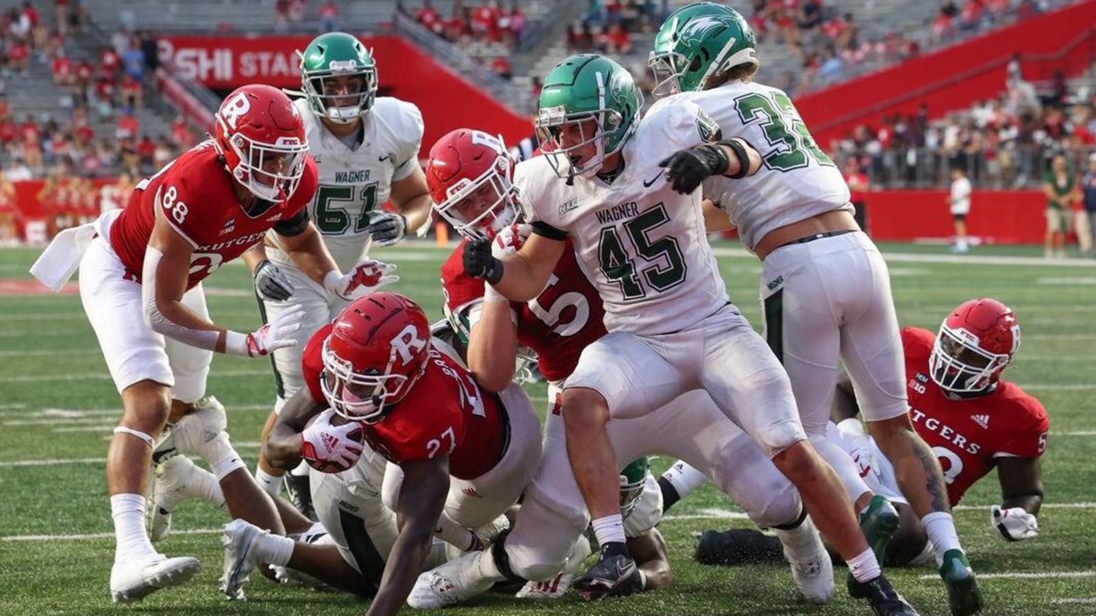 Rutgers thrives on ground, dismantles Wagner