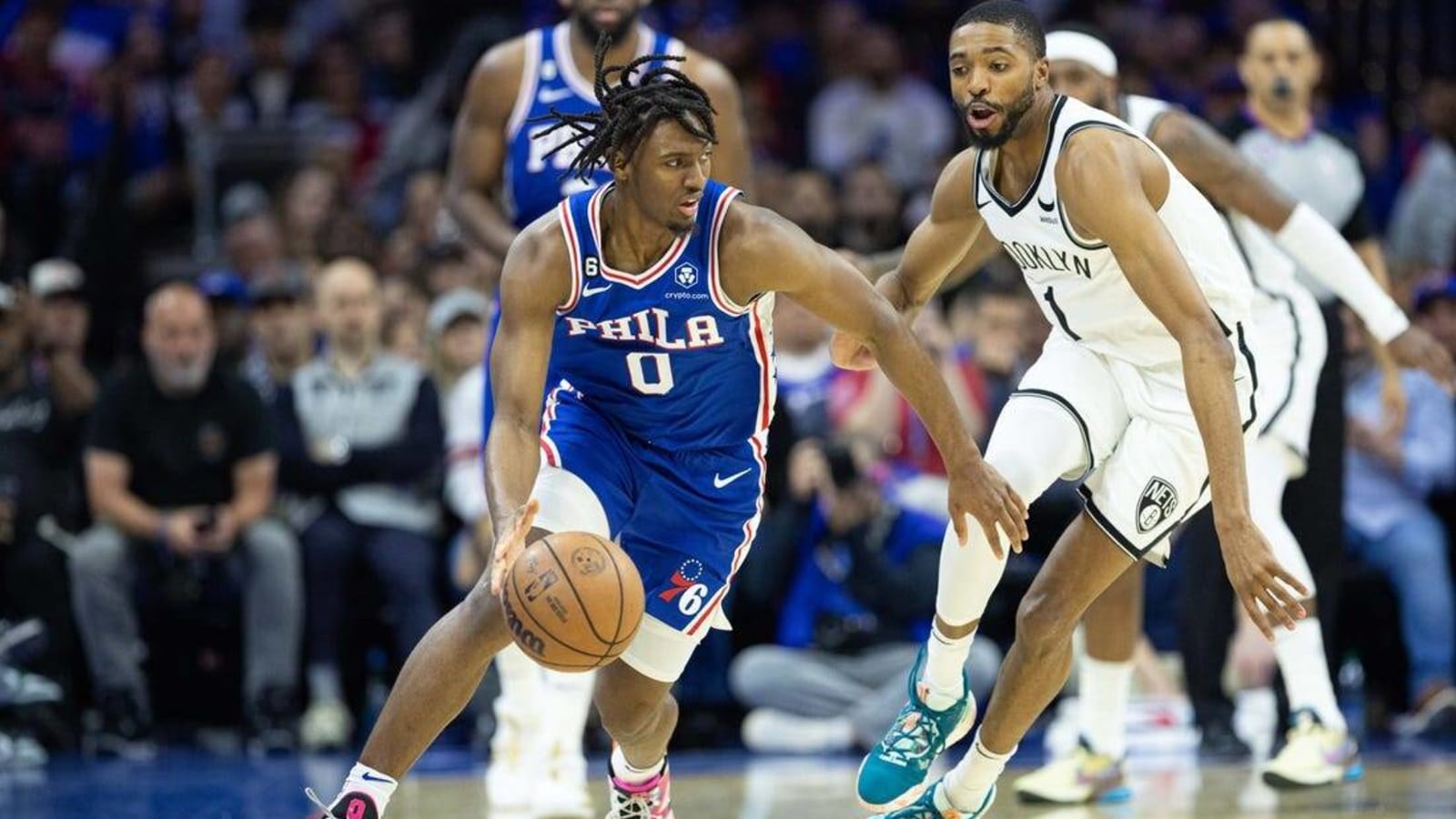 Tyrese Maxey, Sixers take 2-0 lead in series vs. Nets