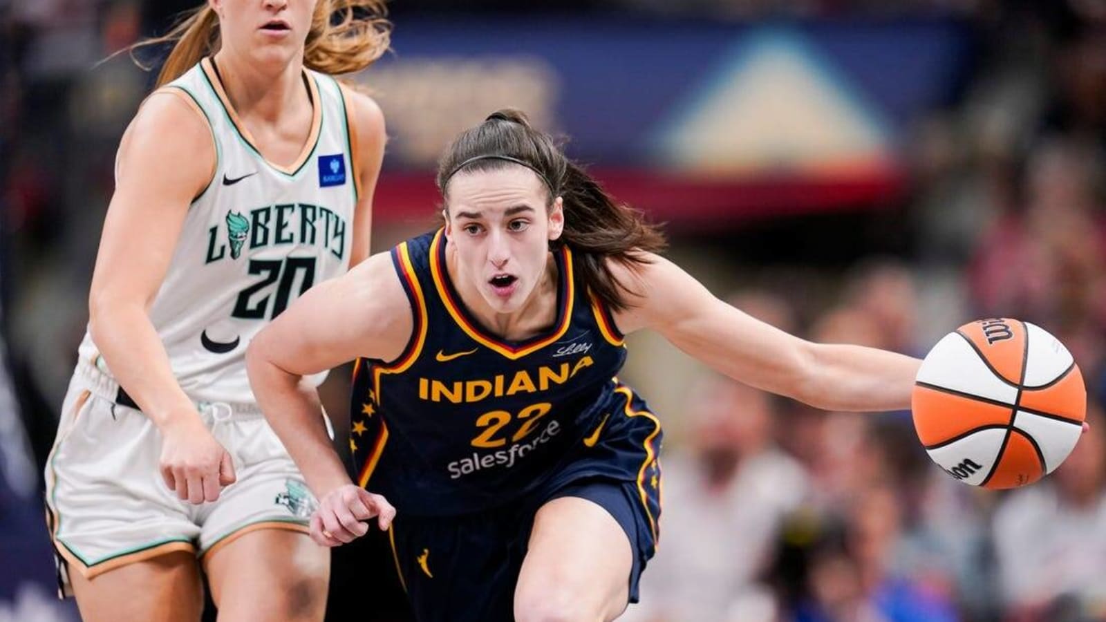 Liberty pummel Fever, spoil Caitlin Clark&#39;s home debut