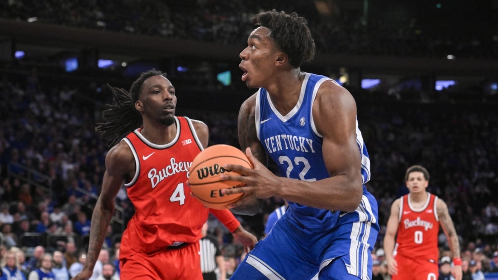 Aaron Bradshaw, Ohio State topple No. 4 Kentucky